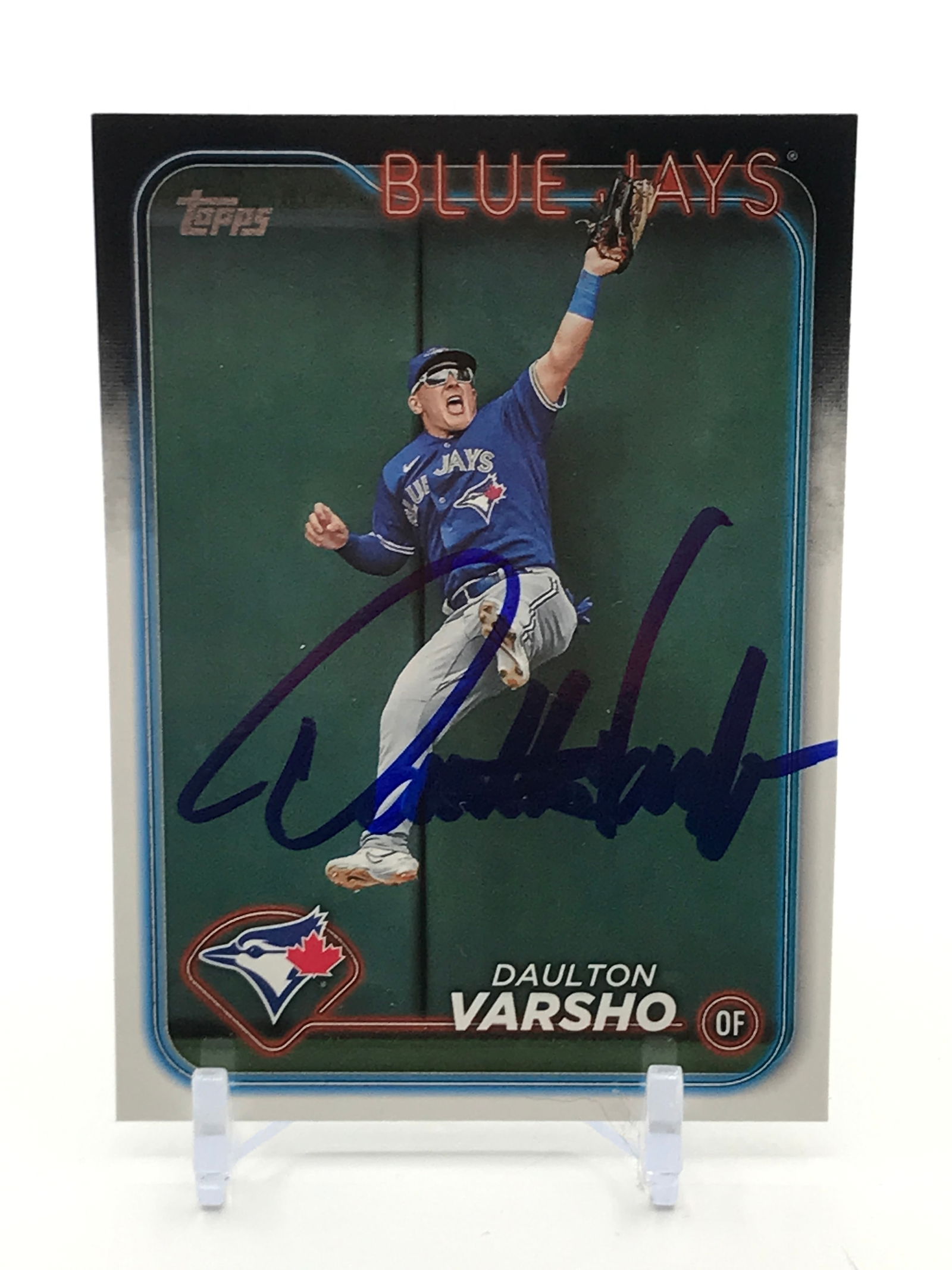 DAULTON VARSHO SIGNED TRADING CARD (1 of 2)
