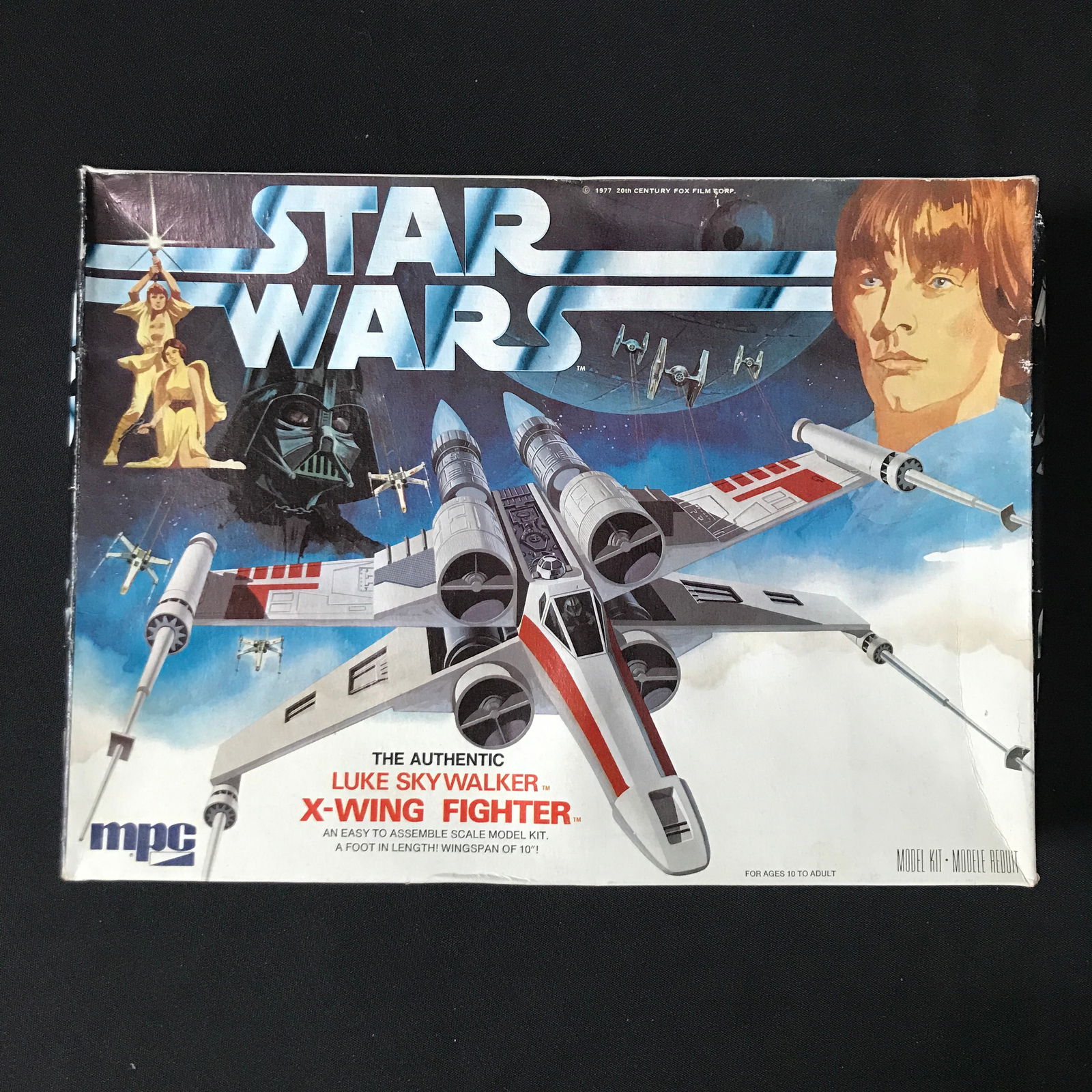 UNBUILT Star Wars LUKE SKYWALKER X-WING TIE FIGHTER MODEL KIT - IN ORIGINAL PACKAGING (1 of 1)