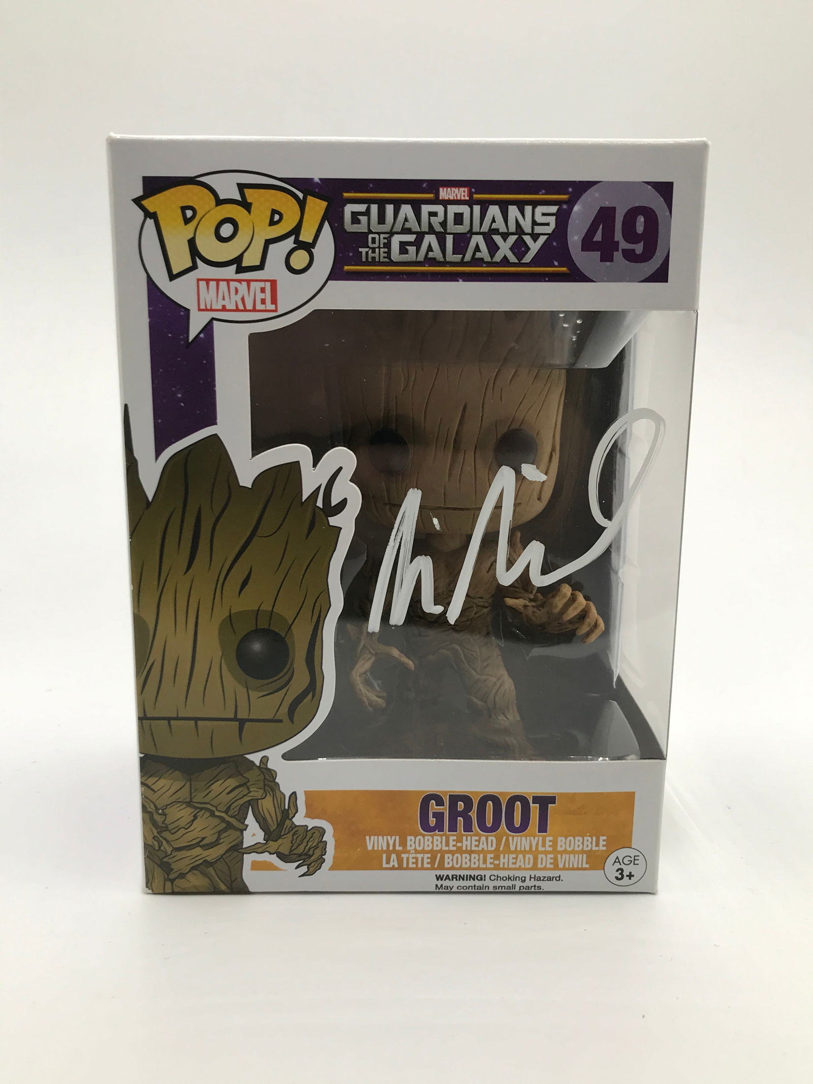 VIN DIESEL SIGNED GROOT FUNKO POP - KB COA: Prices are in Canadian dollars