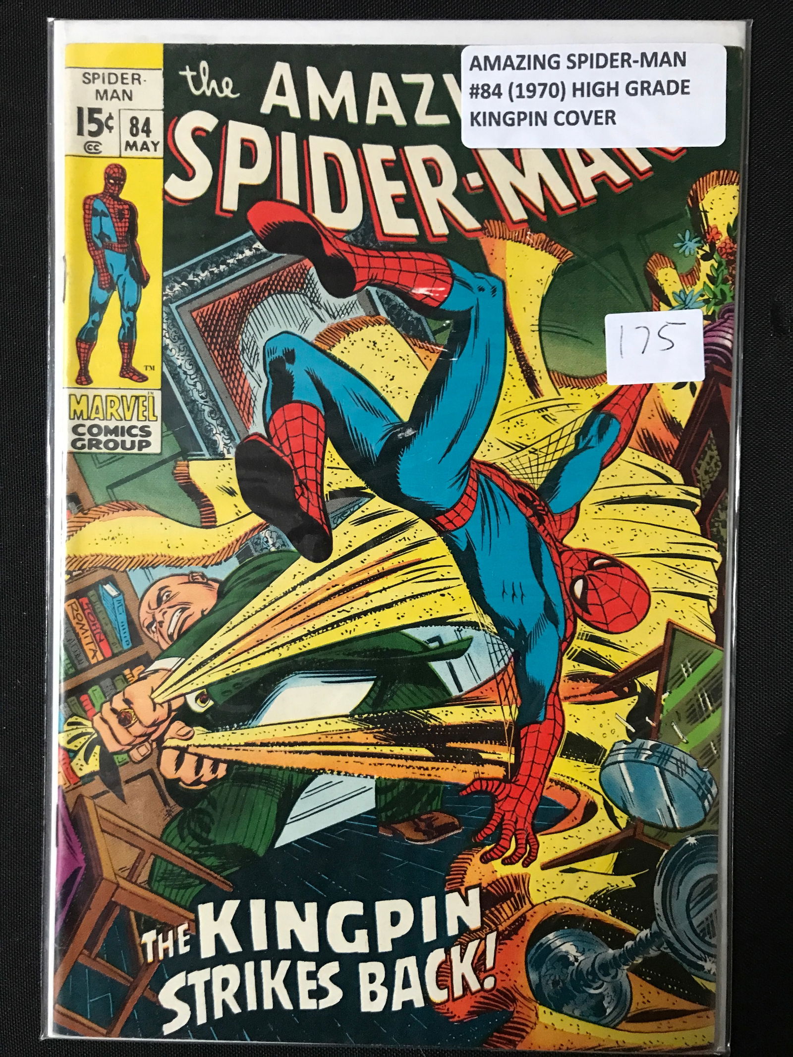 AMAZING SPIDERMAN #84 (1970) HIGH GRADE KINGPIN COVER - MARVEL COMICS (1 of 1)