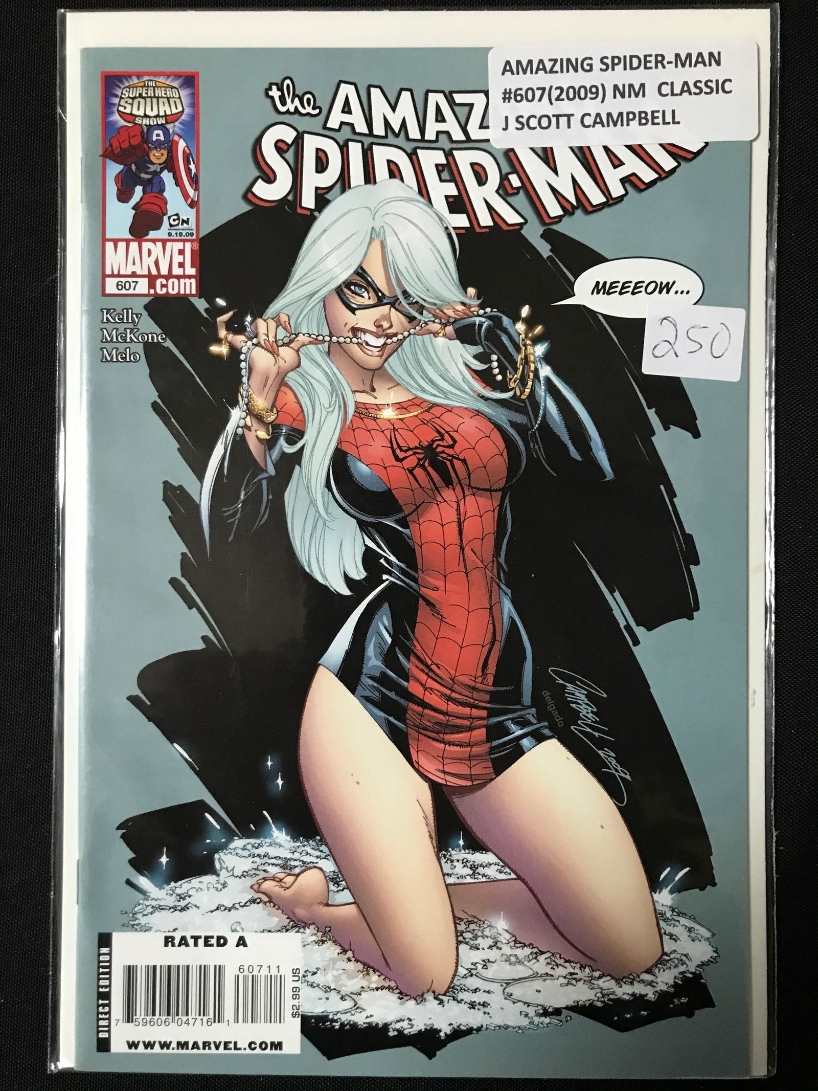 AMAZING SPIDERMAN #607 (2009) NM - MARVEL COMICS: Prices are in Canadian dollars