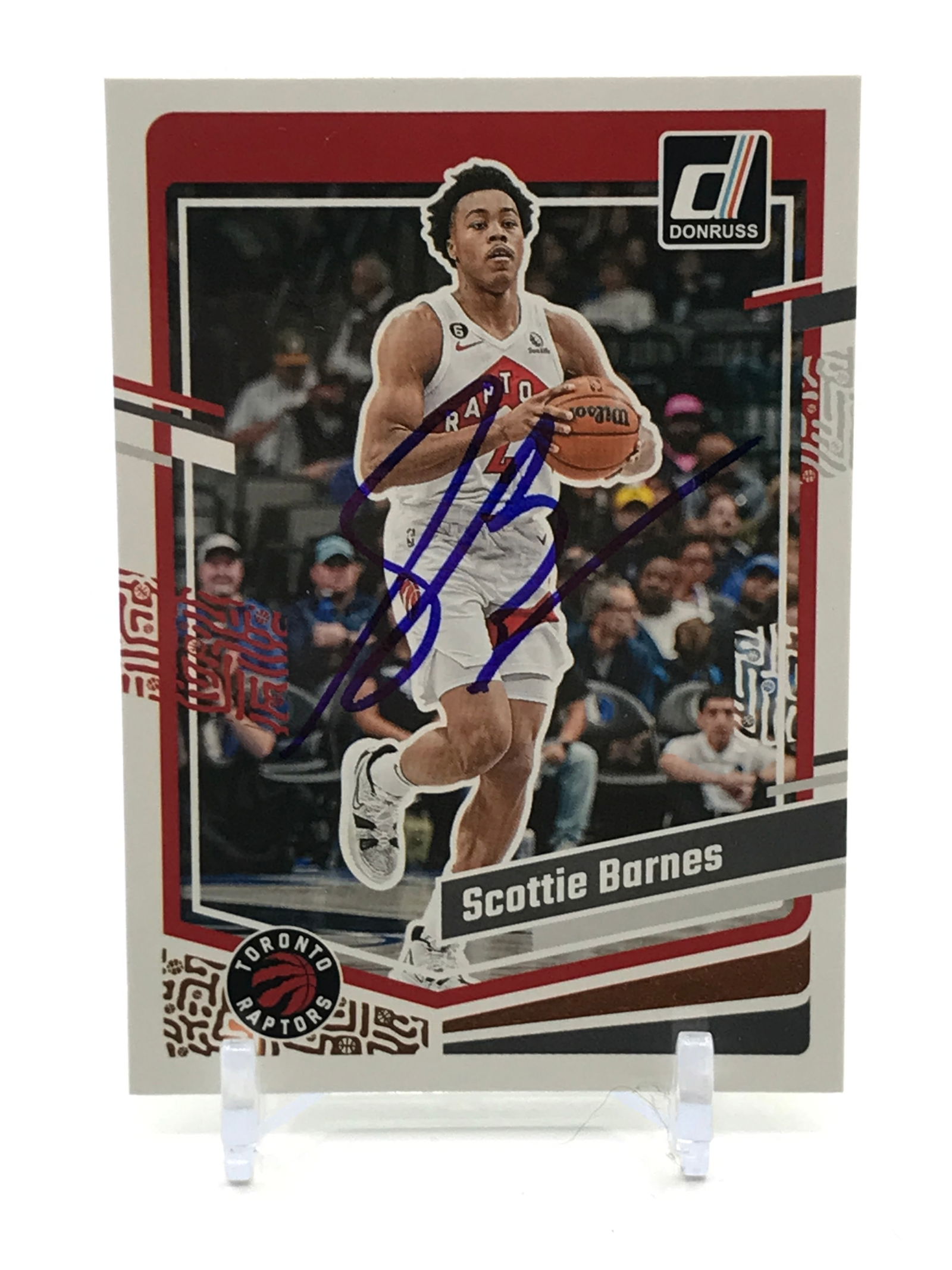 SCOTTIE BARNES SIGNED BASKETBALL TRADING CARD (1 of 2)