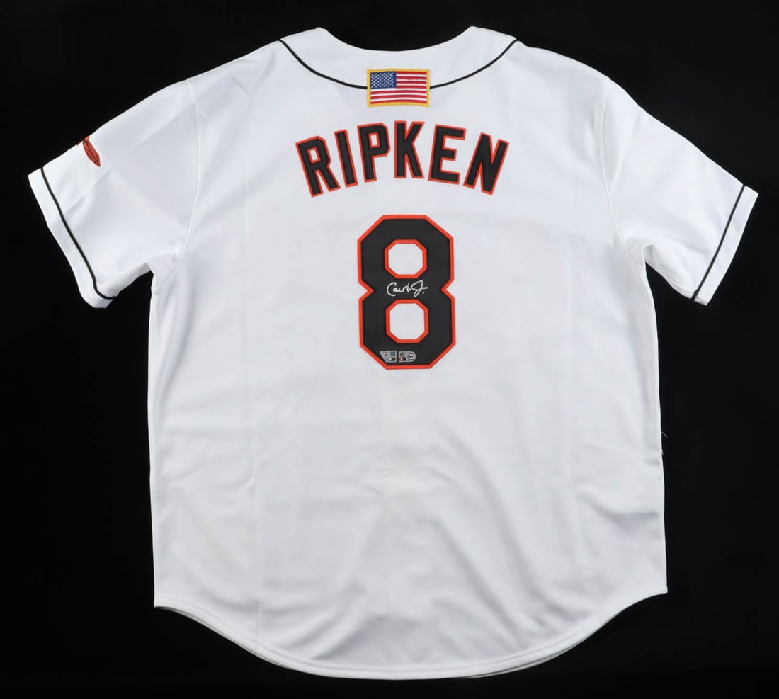 CAL RIPKEN SIGNED BALTIMORE ORIOLES JERSEY - FANATICS COA (1 of 3)