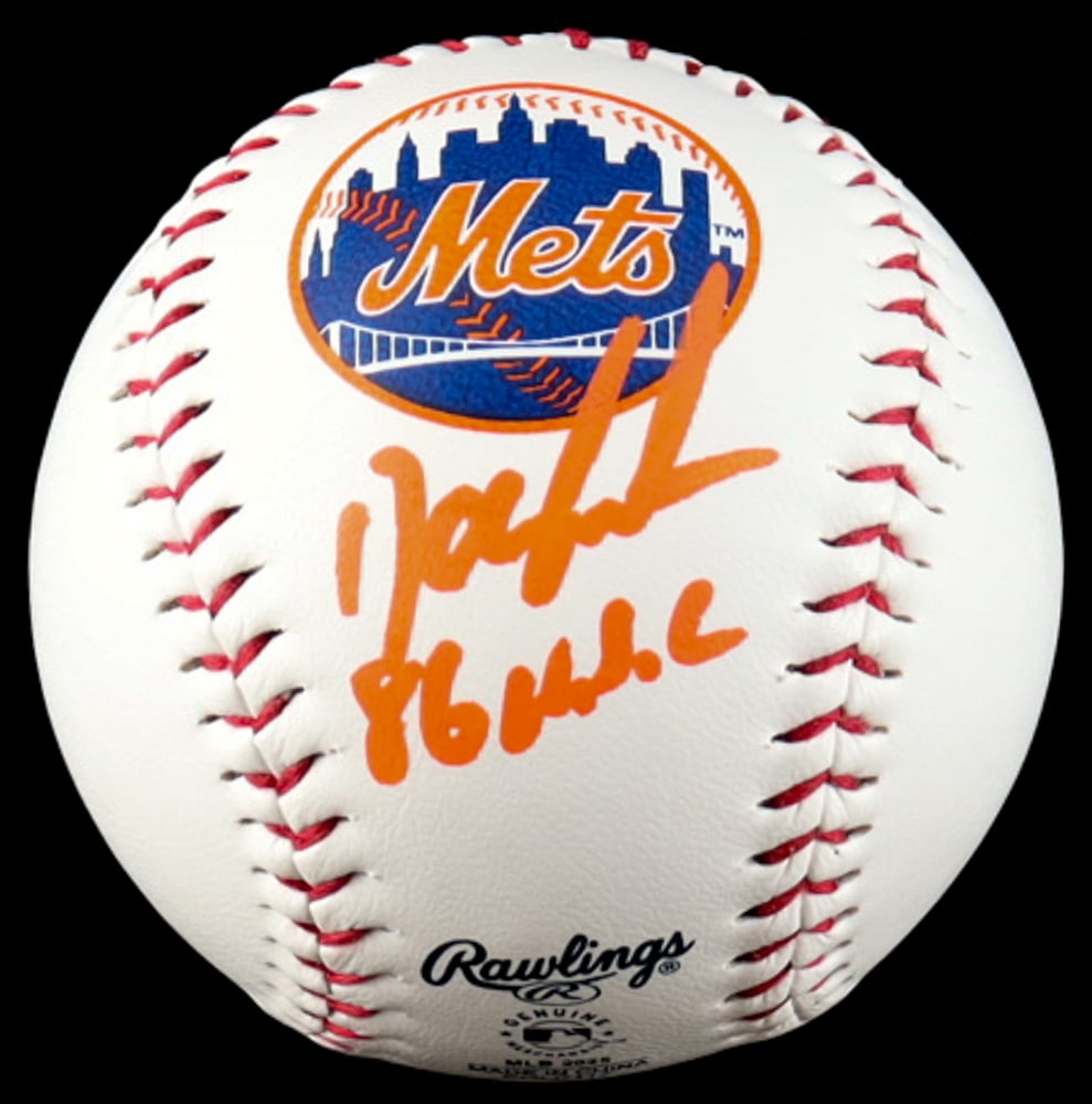 DWIGHT GOODEN SIGNED NY METS BASEBALL (JSA COA) (1 of 2)