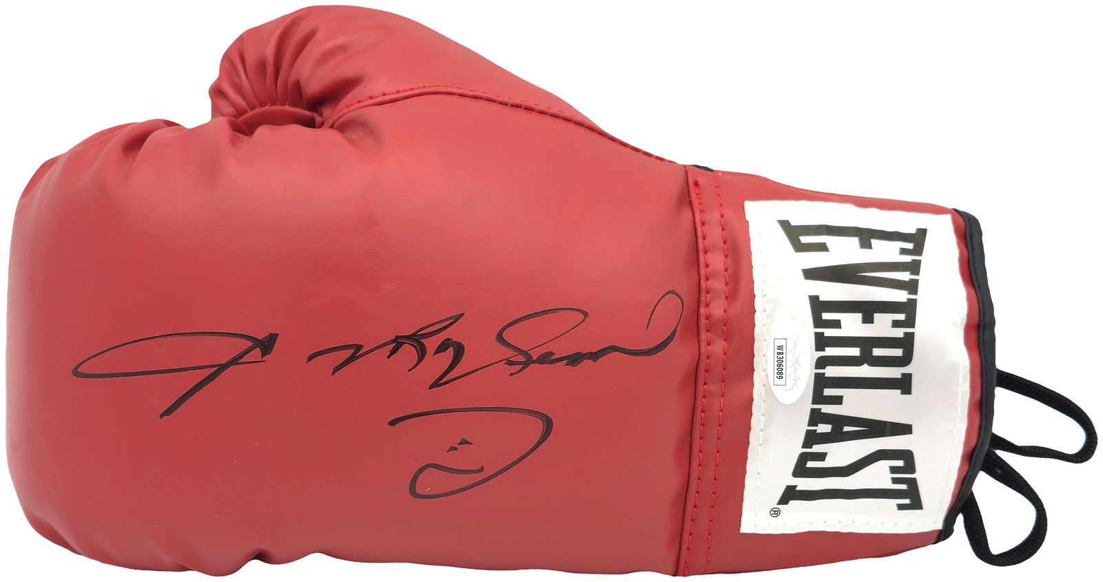 SUGAR RAY LEONARD SIGNED EVERLSAT BOXING GLOVE (JSA COA) (1 of 1)