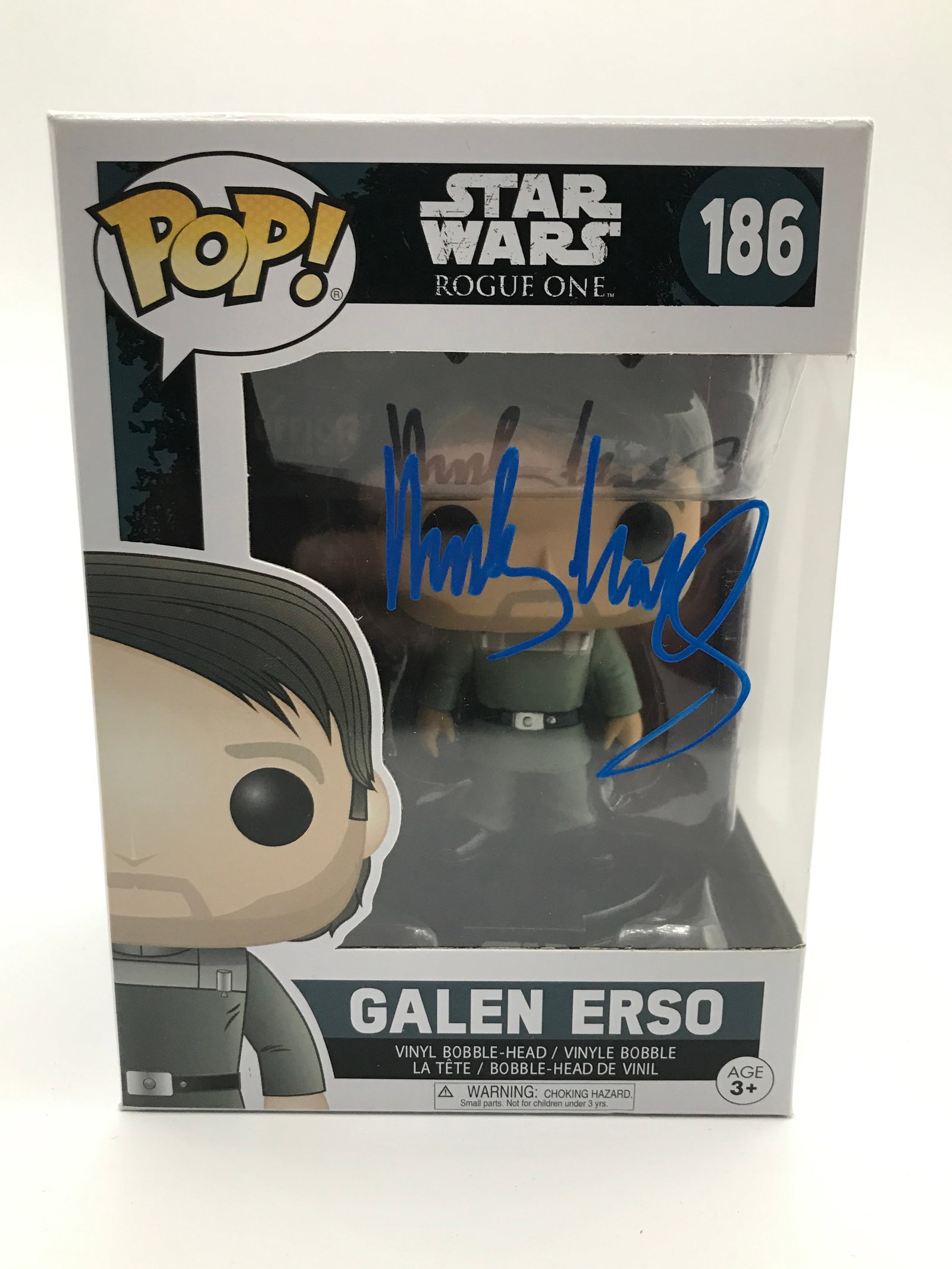 MADS MIKKELSEN SIGNED GALEN ERSO STAR WARS FUNKO POP - KB COA: Prices are in Canadian dollars