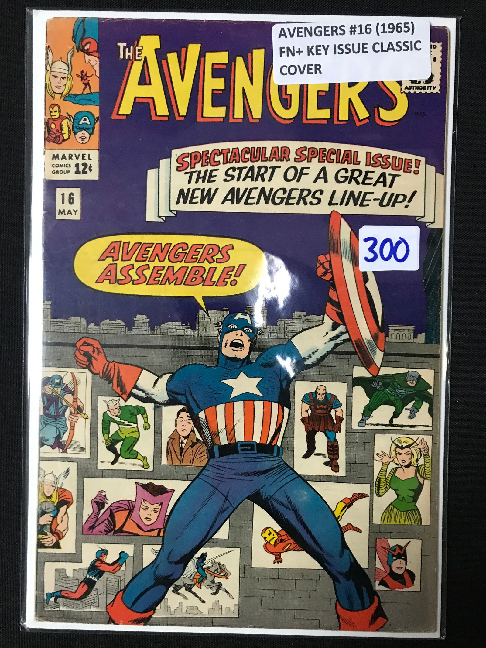 AVENGERS #16 (1965) FN+ - MARVEL COMICS (1 of 1)