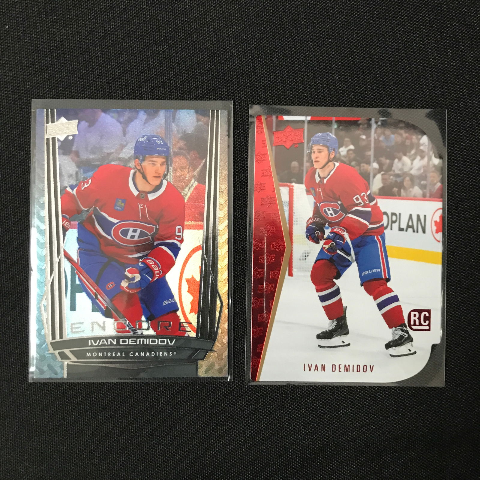 LOT OF 2 IVAN DEMIDOV HOCKEY ROOKIE CARDS (1 of 1)