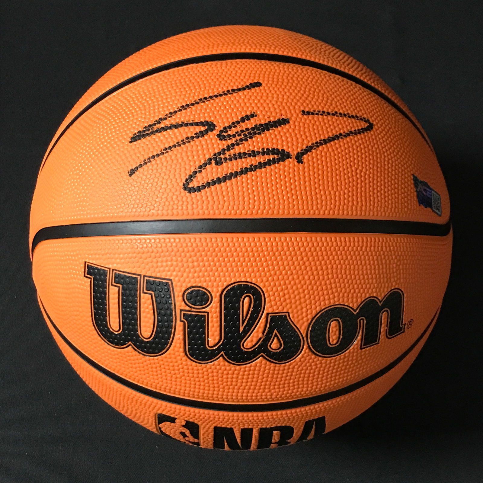 SHAQUILLE ONEAL SIGNED WILSON BASKETBALL (ACE COA) (1 of 2)