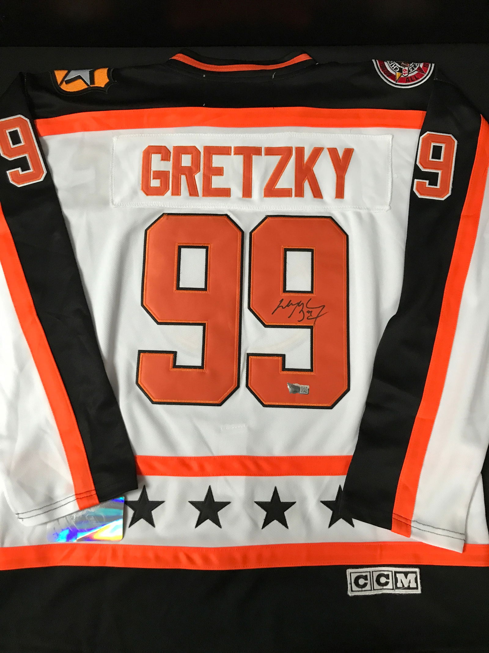Wayne Gretzky SIGNED 1991 NHL ALL STAR GAME CUSTOM JERSEY - ACE COA (1 of 3)