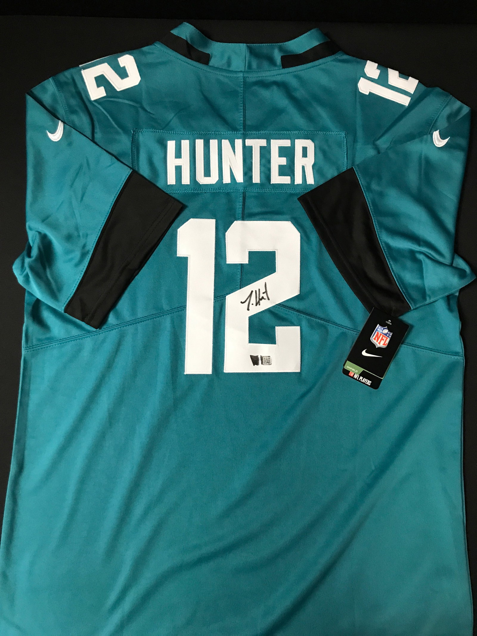 TRAVIS HUNTER SIGNED JACKSONVILLE JAGUARS CUSTOM JERSEY - ACE COA: Prices are in Canadian dollars