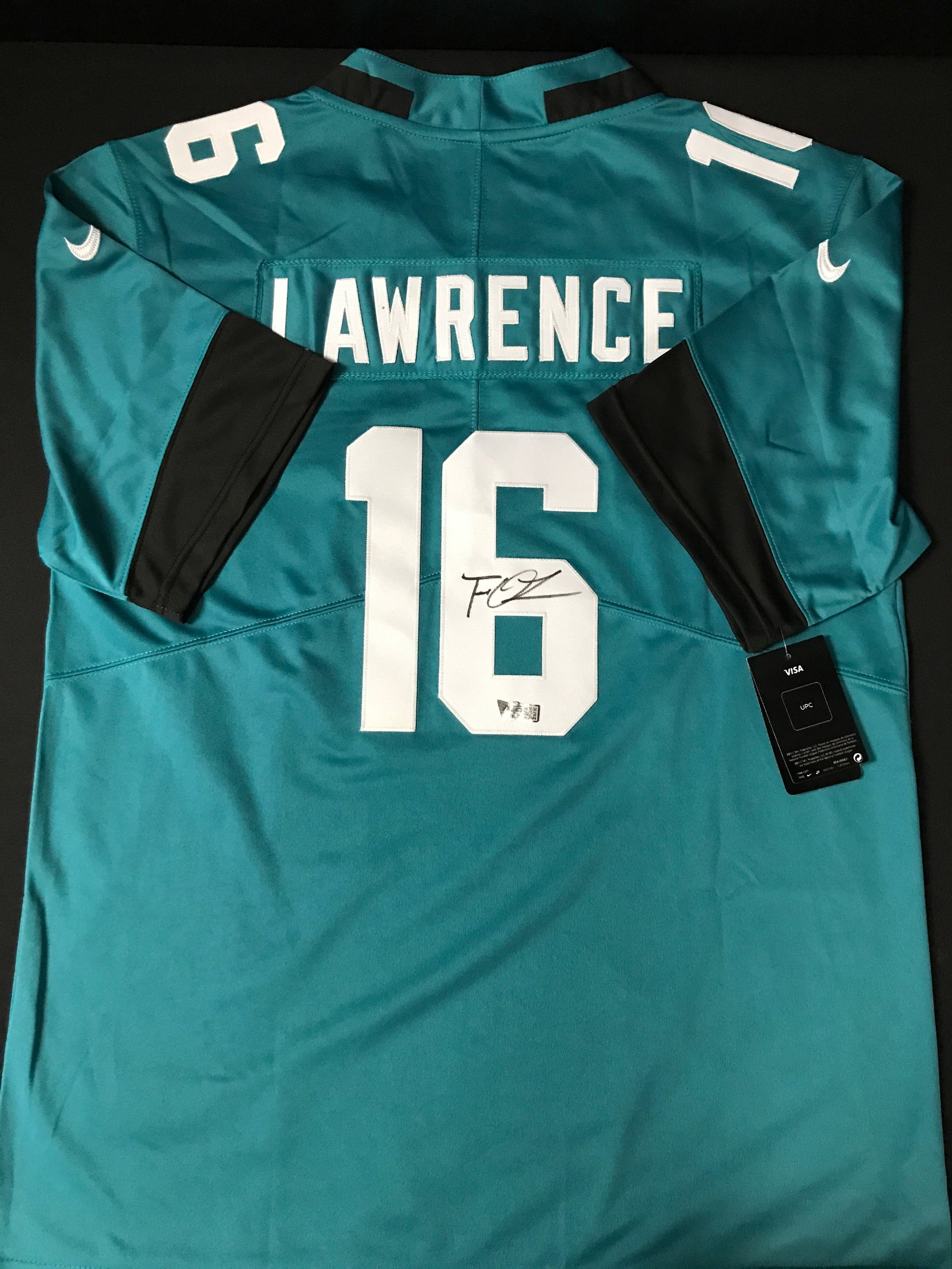 TREVOR LAWRENCE SIGNED JACKSONVILLE JAGUARS CUSTOM JERSEY - ACE COA: Prices are in Canadian dollars