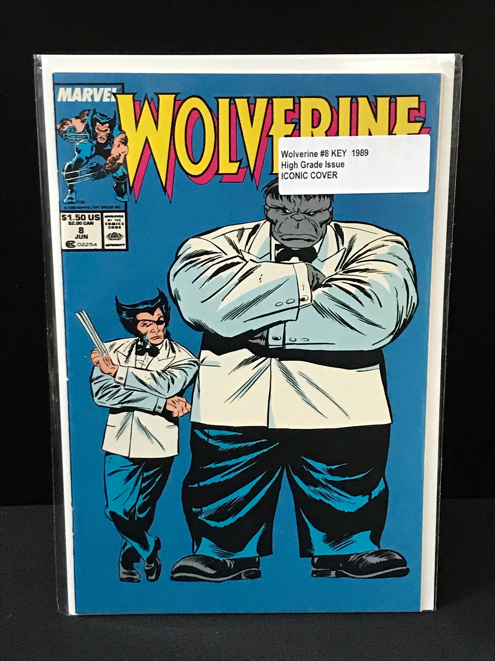 WOLVERINE #8 (1989) - MARVEL COMICS (1 of 1)