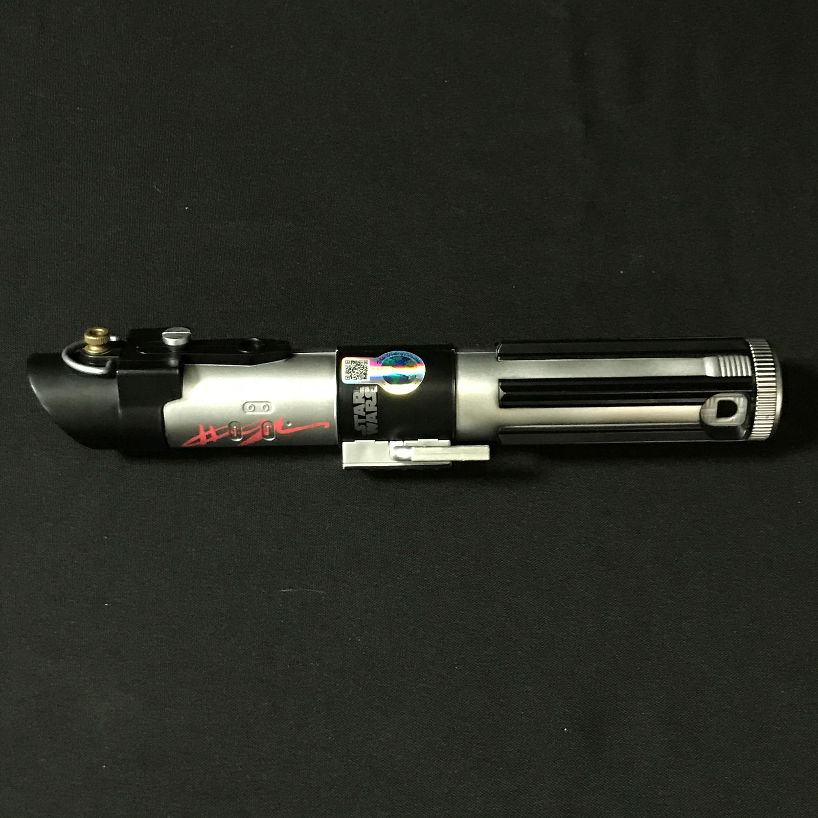 HAYDEN CHRISTENSEN SIGNED LIGHTSABER - WWOC COA (1 of 2)