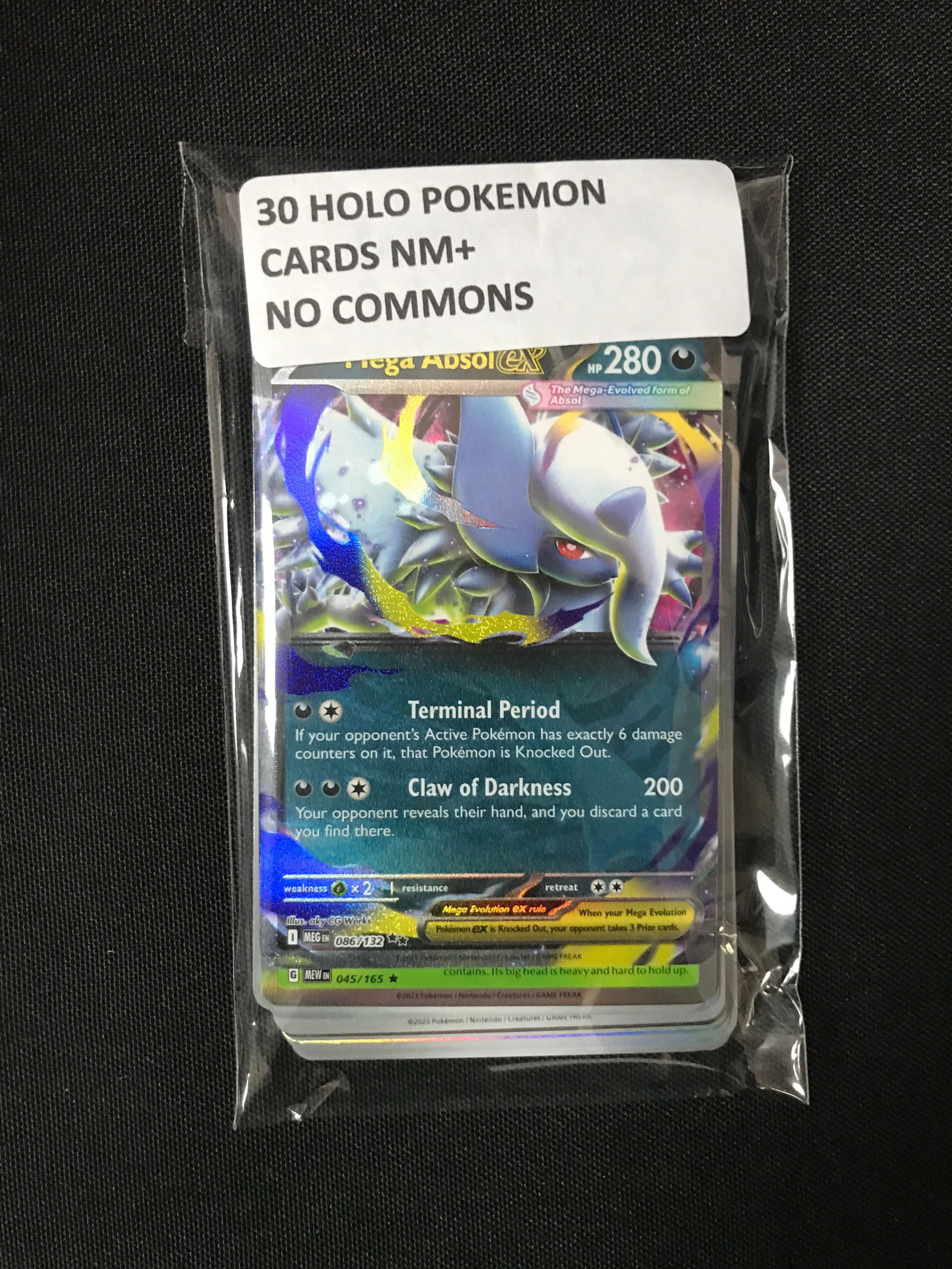 30 HOLO POKEMON CARDS NM+ NO COMMON (1 of 1)
