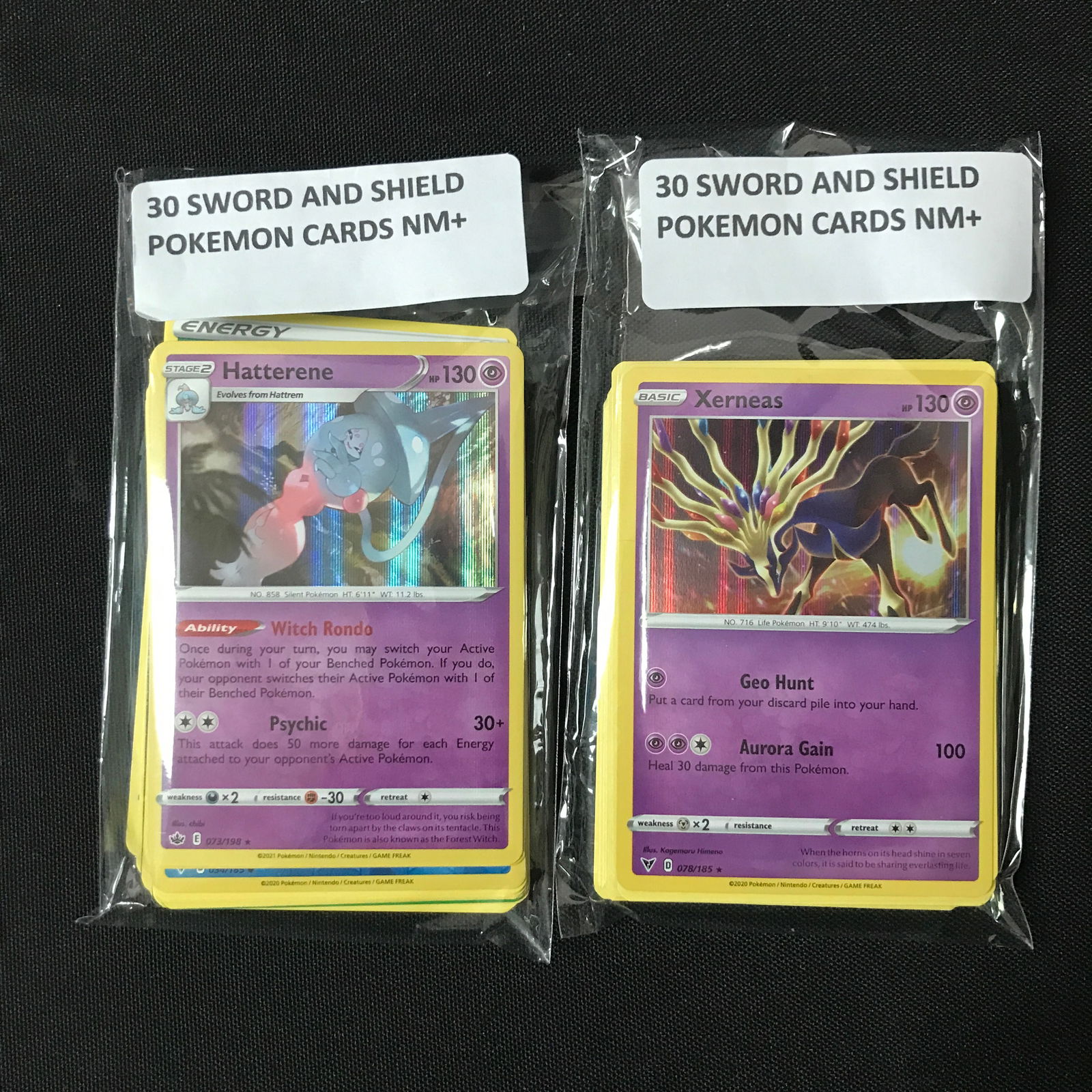 LOT OF 2 X 30 EVOLVING SKIES POKEMON CARDS NM+ (1 of 1)