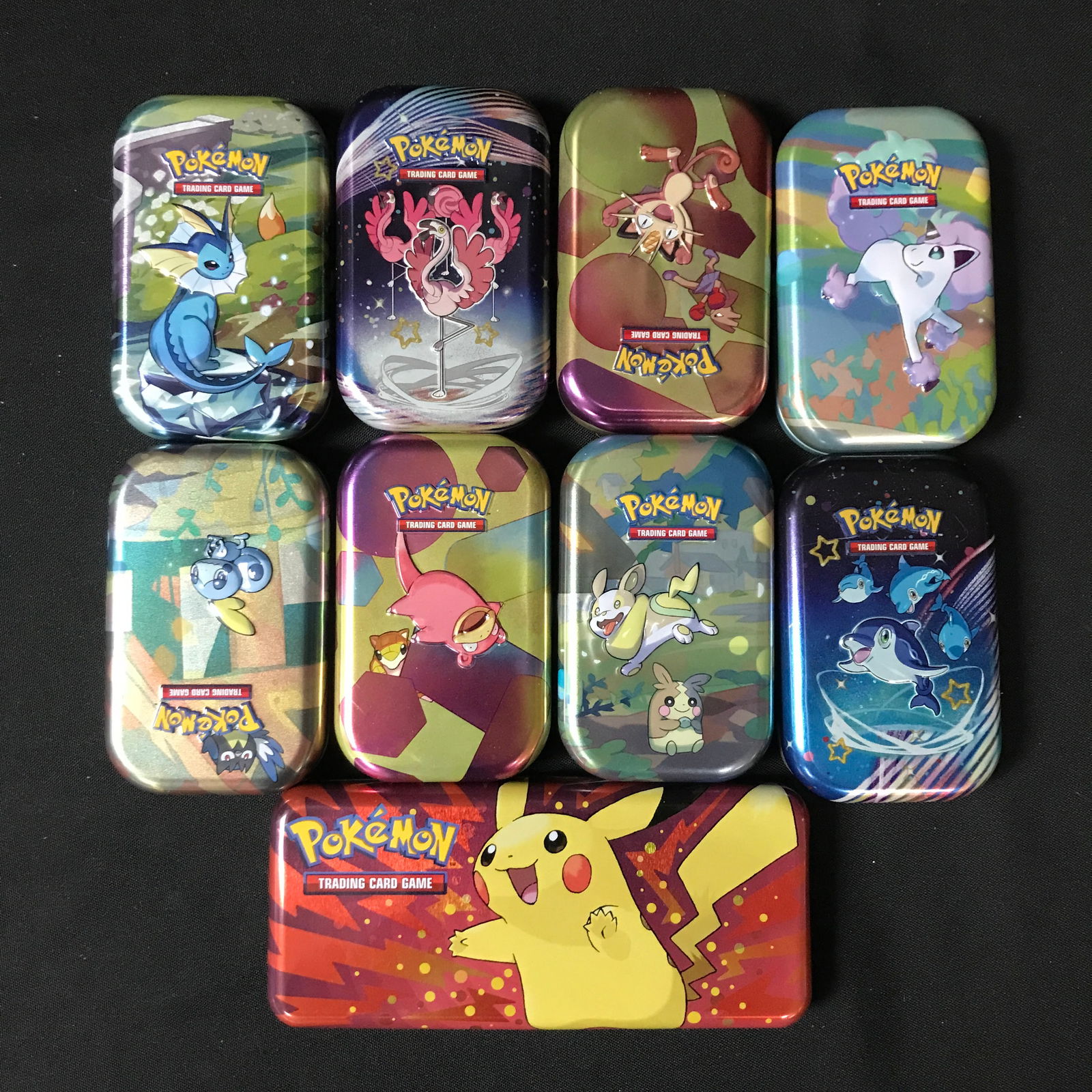 LOT OF 9 POKEMON TINS - BULK (1 of 1)