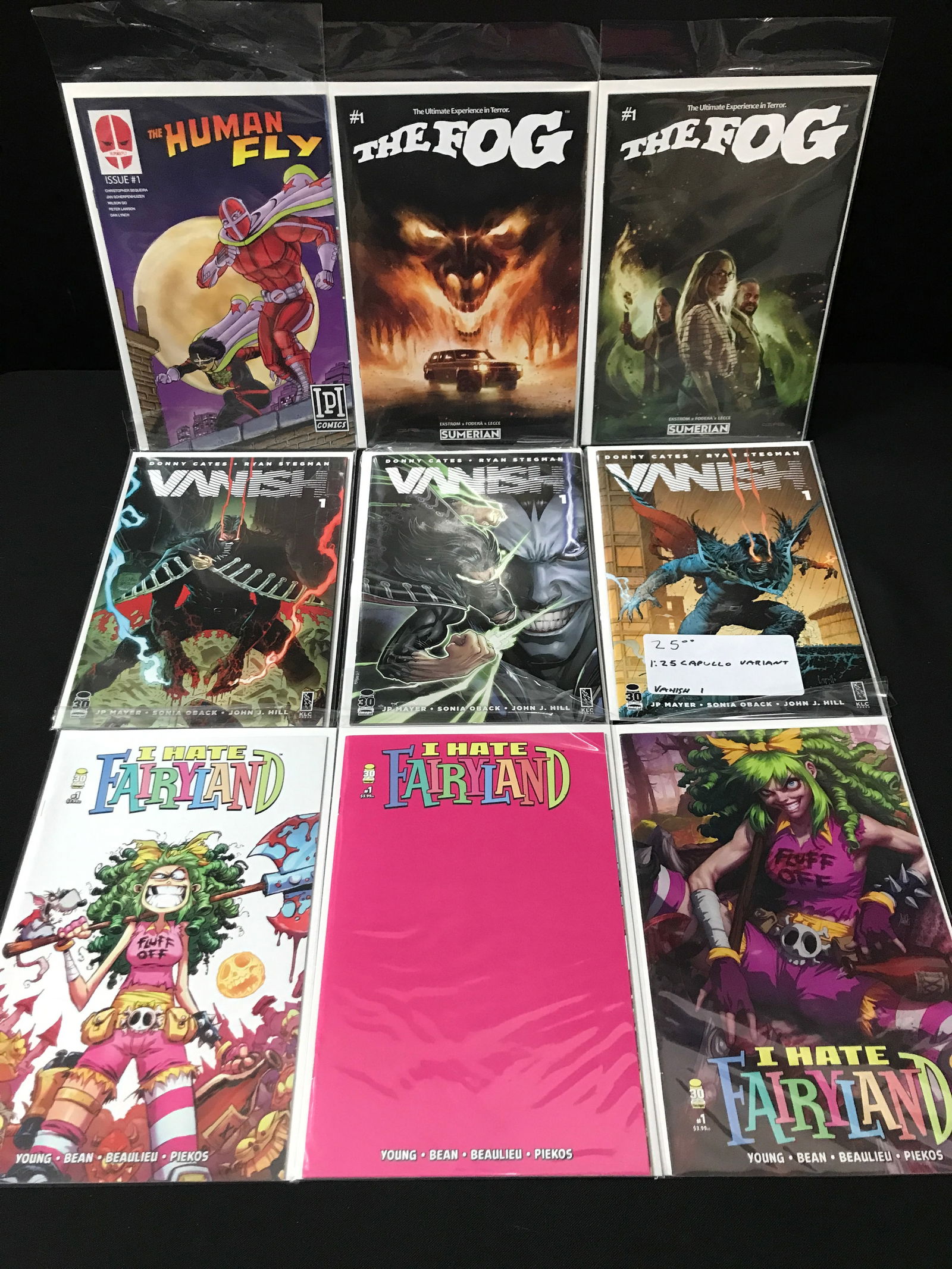 LOT OF 9 X #1 COMICS - VARIOUS TITLES AND PUBLISHERS (1 of 1)