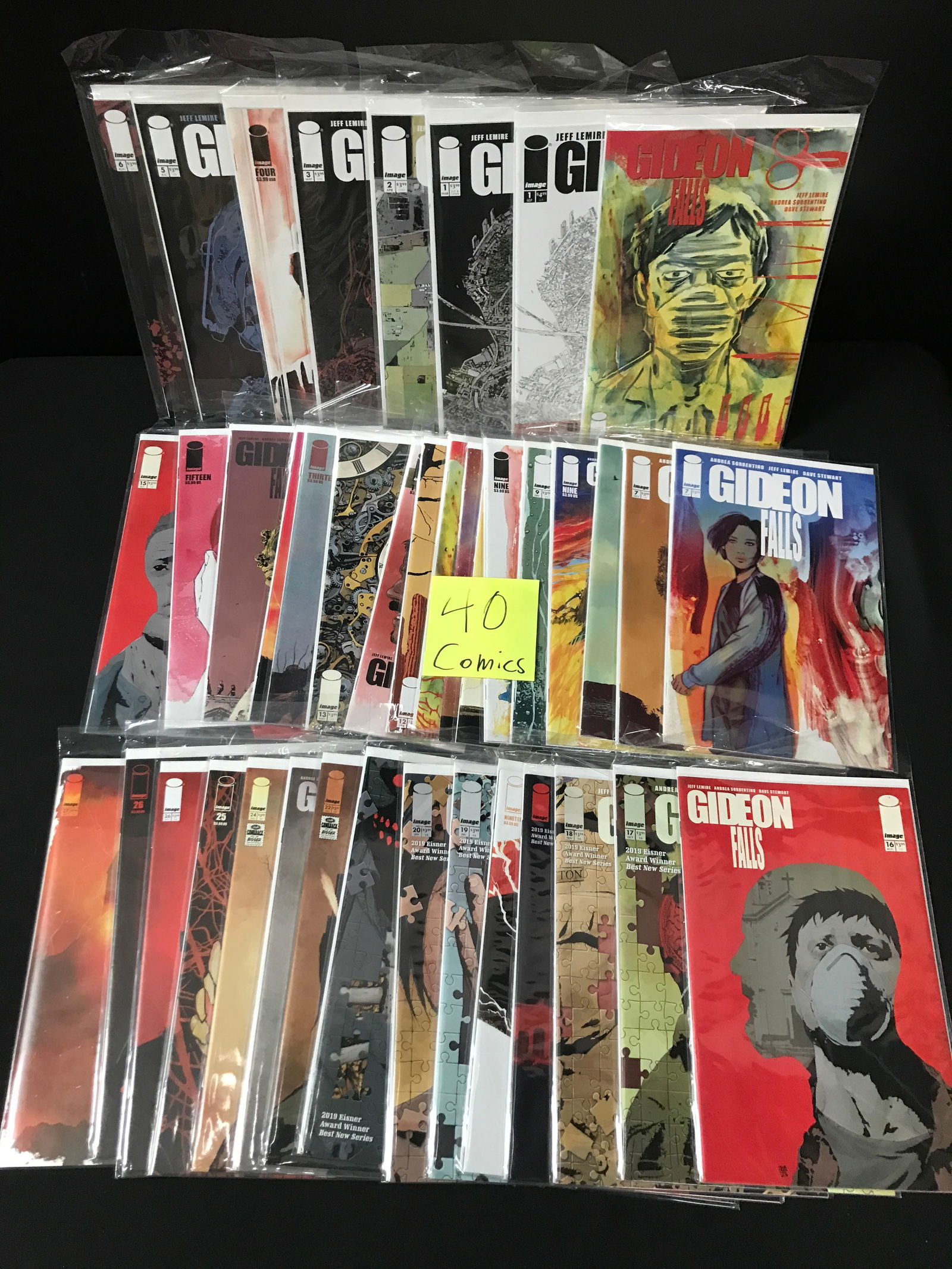 LOT OF 40 GIDEON FALLS COMICS - IMAGE (1 of 1)