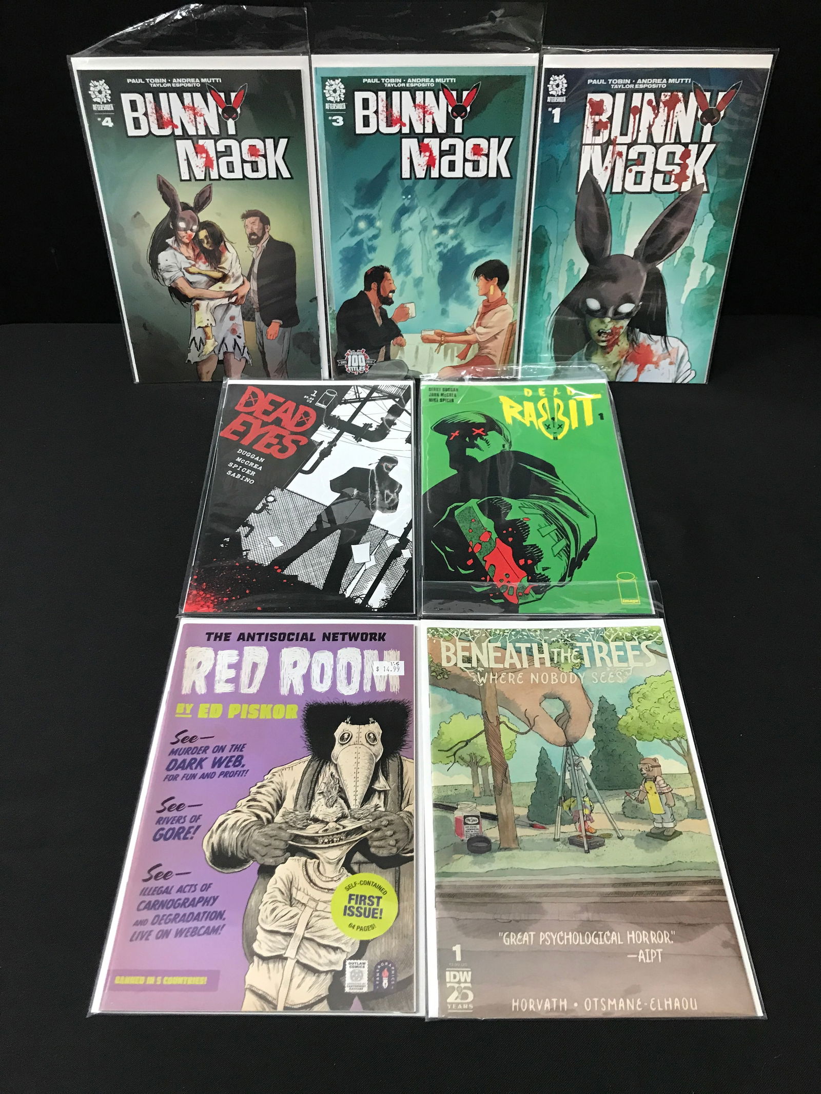 LOT OF 7 COMICS - VARIOUS TITLES AND PUBLISHERS (1 of 1)