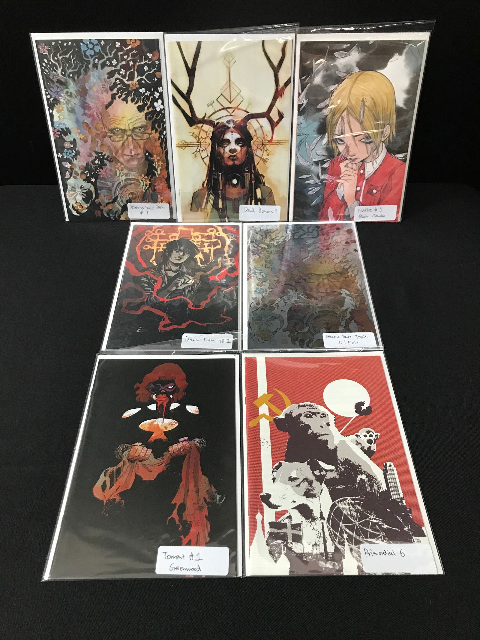 LOT OF 7 COMICS - VARIOUS TITLES AND PUBLISHERS (1 of 1)