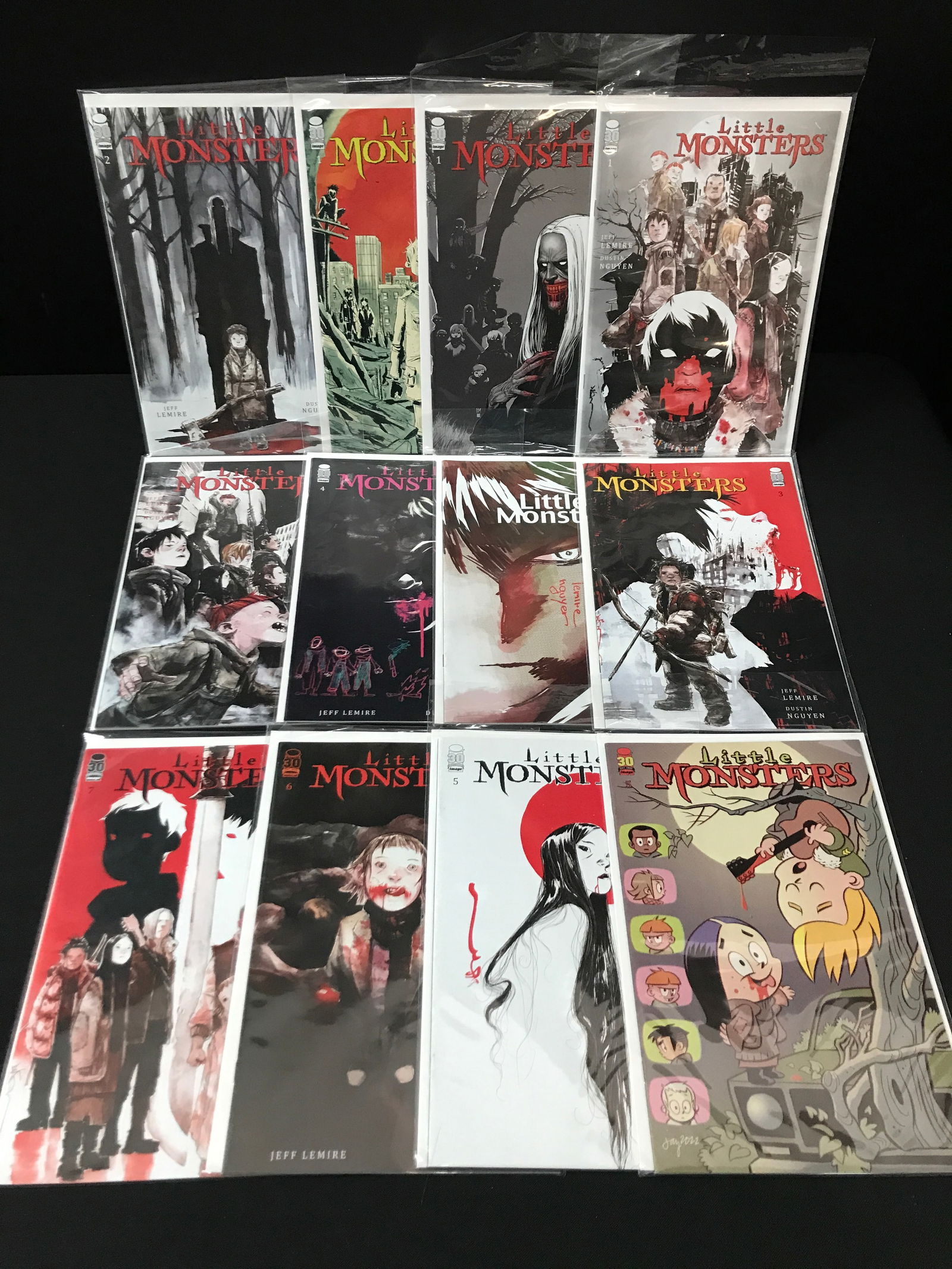 LOT OF 12 LITTLE MONSTERS COMICS - IMAGE (1 of 1)