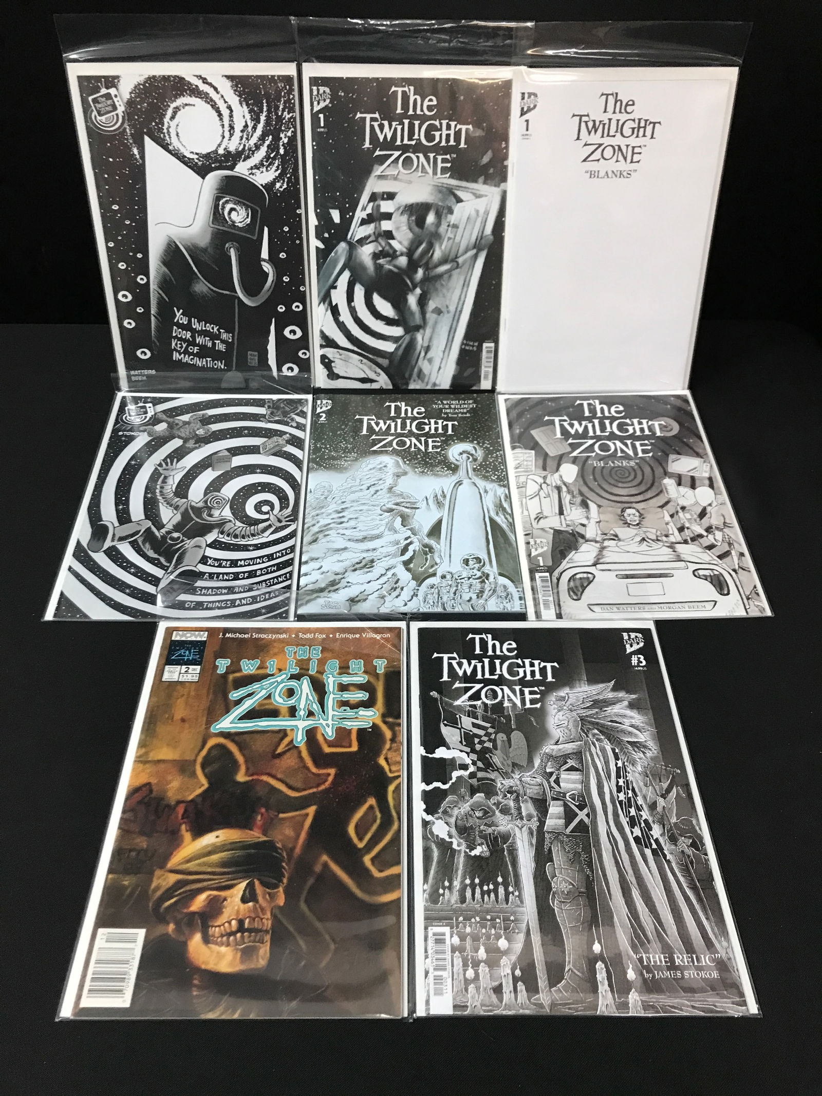 LOT OF 8 TWILIGHT ZONE COMICS INCUDING #1: Prices are in Canadian Dollars