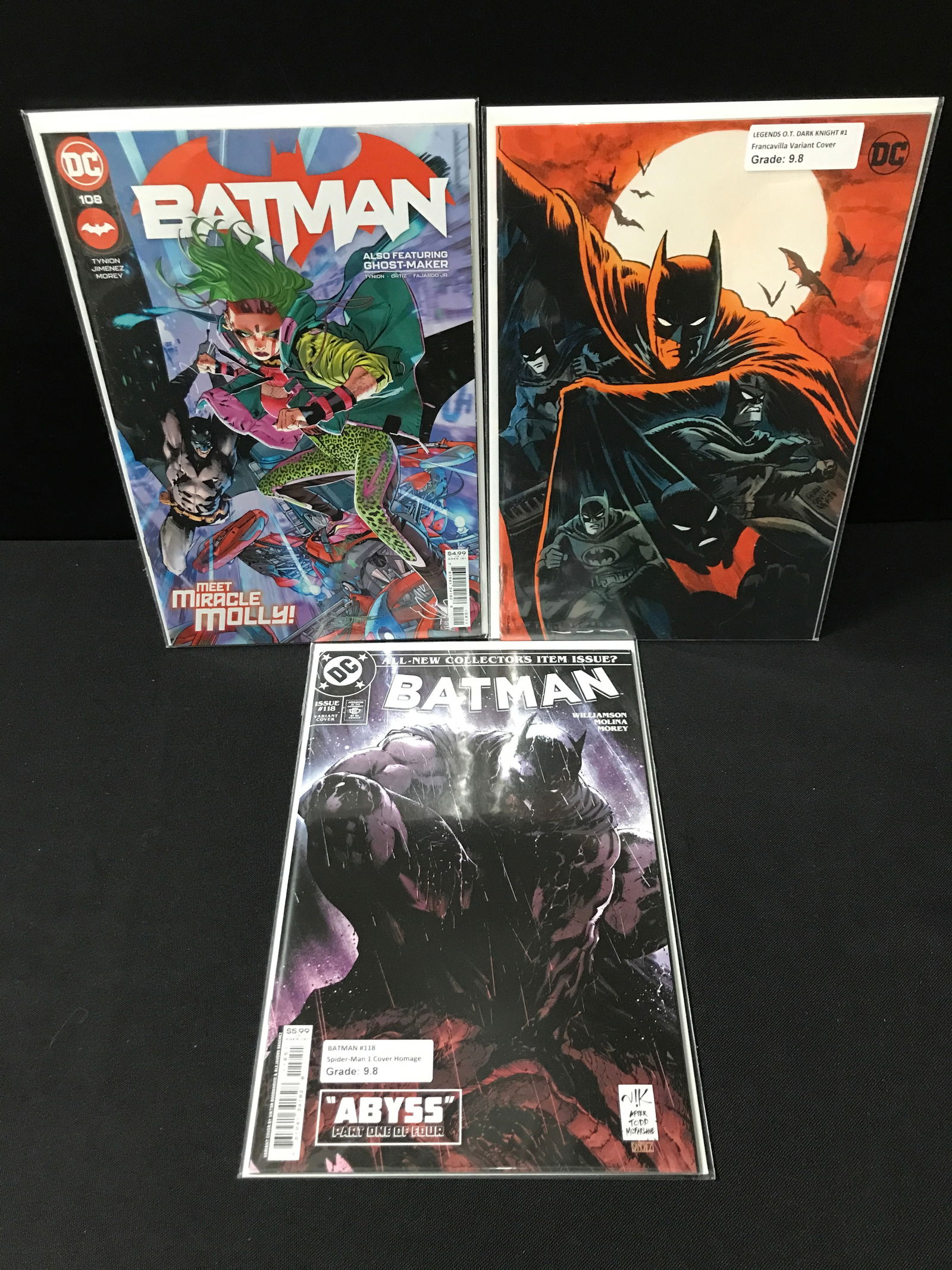 LOT OF 3 BATMAN COMICS - DC COMICS (1 of 1)