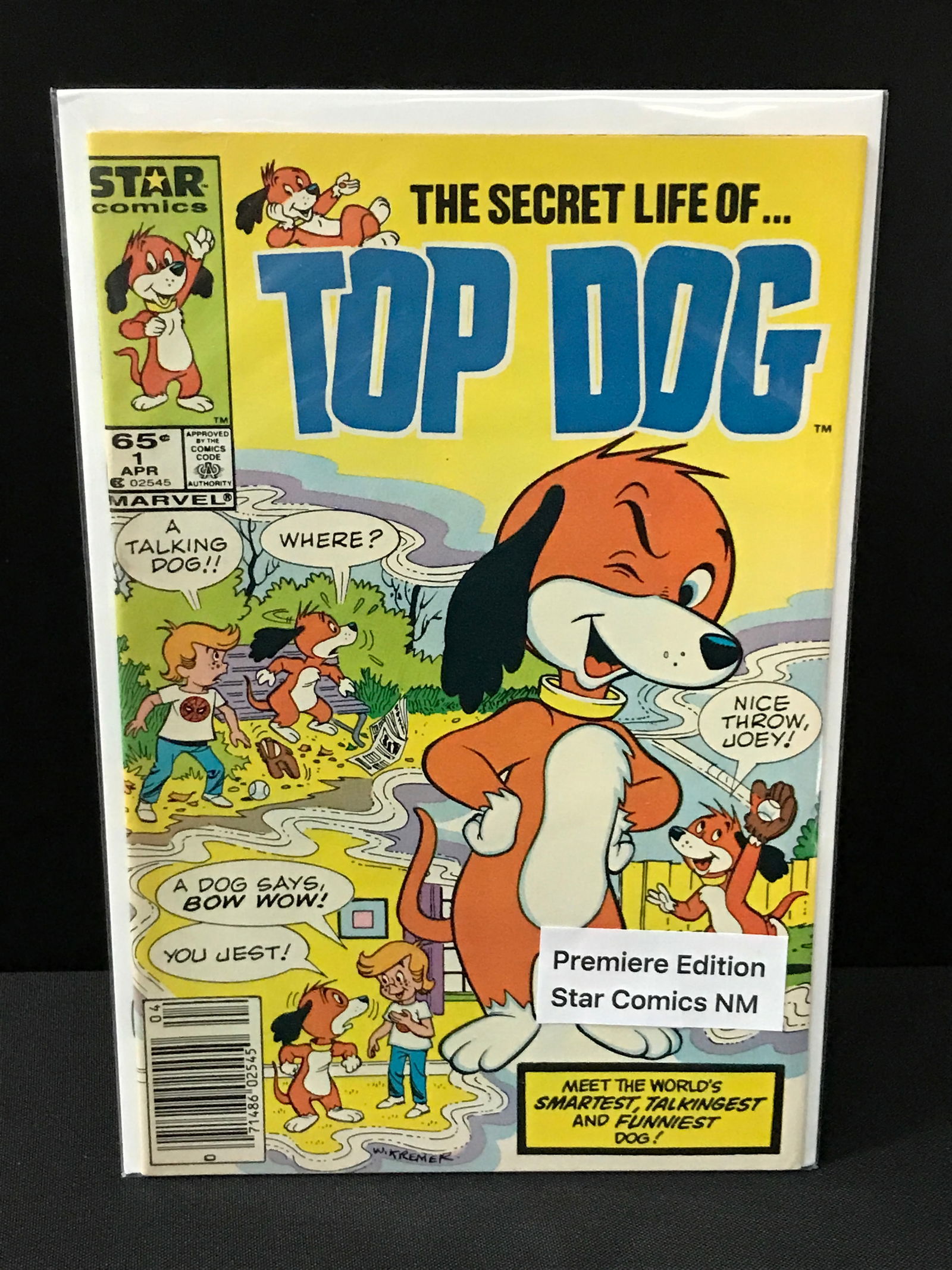 TOP DOG #1 - STAR COMICS: Prices are in Canadian dollars