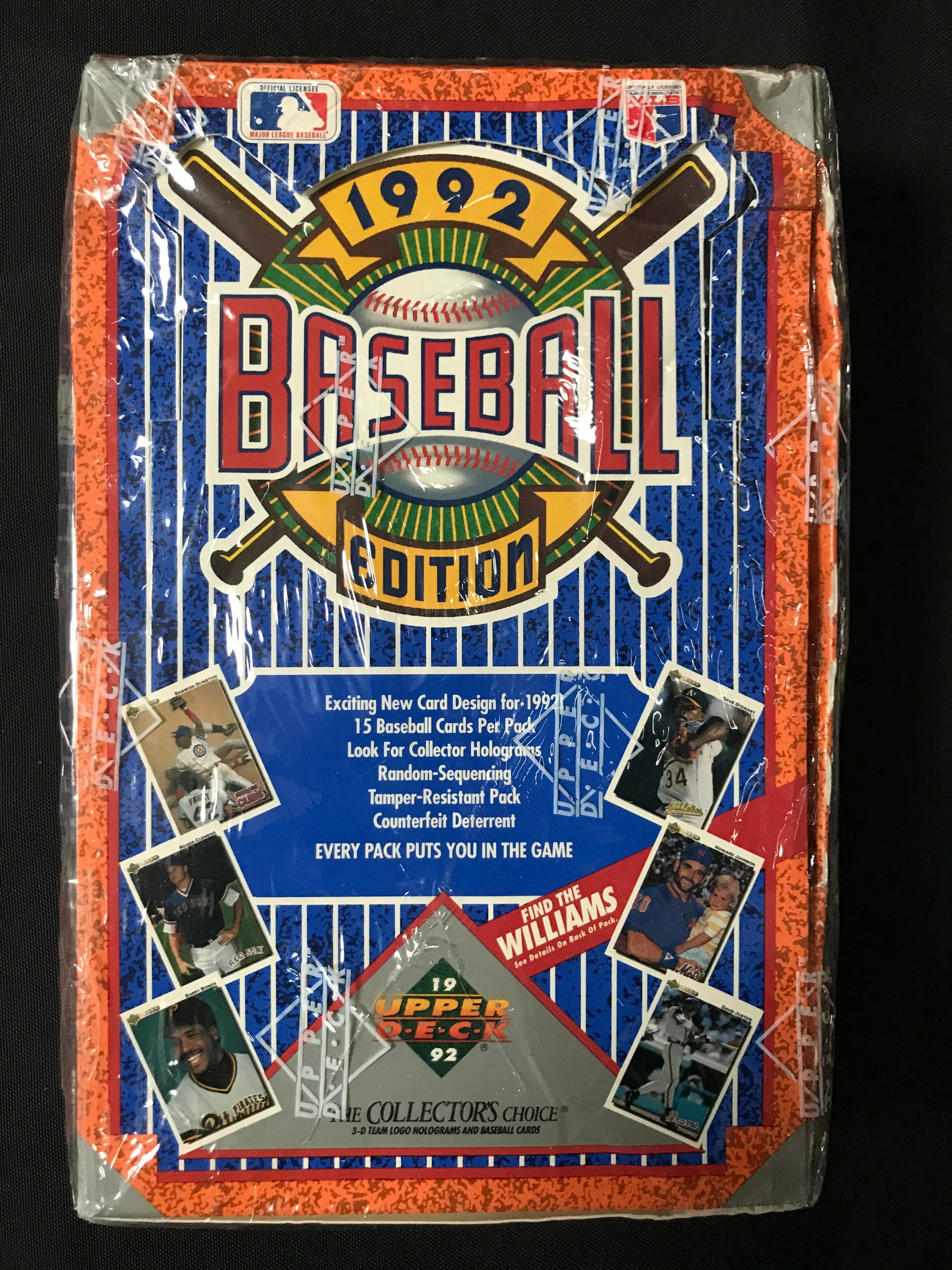 1992 UPPER DECK BASEBALL EDITION COLLECTORS EDITION SEALED BOX: Prices are in Canadian dollars