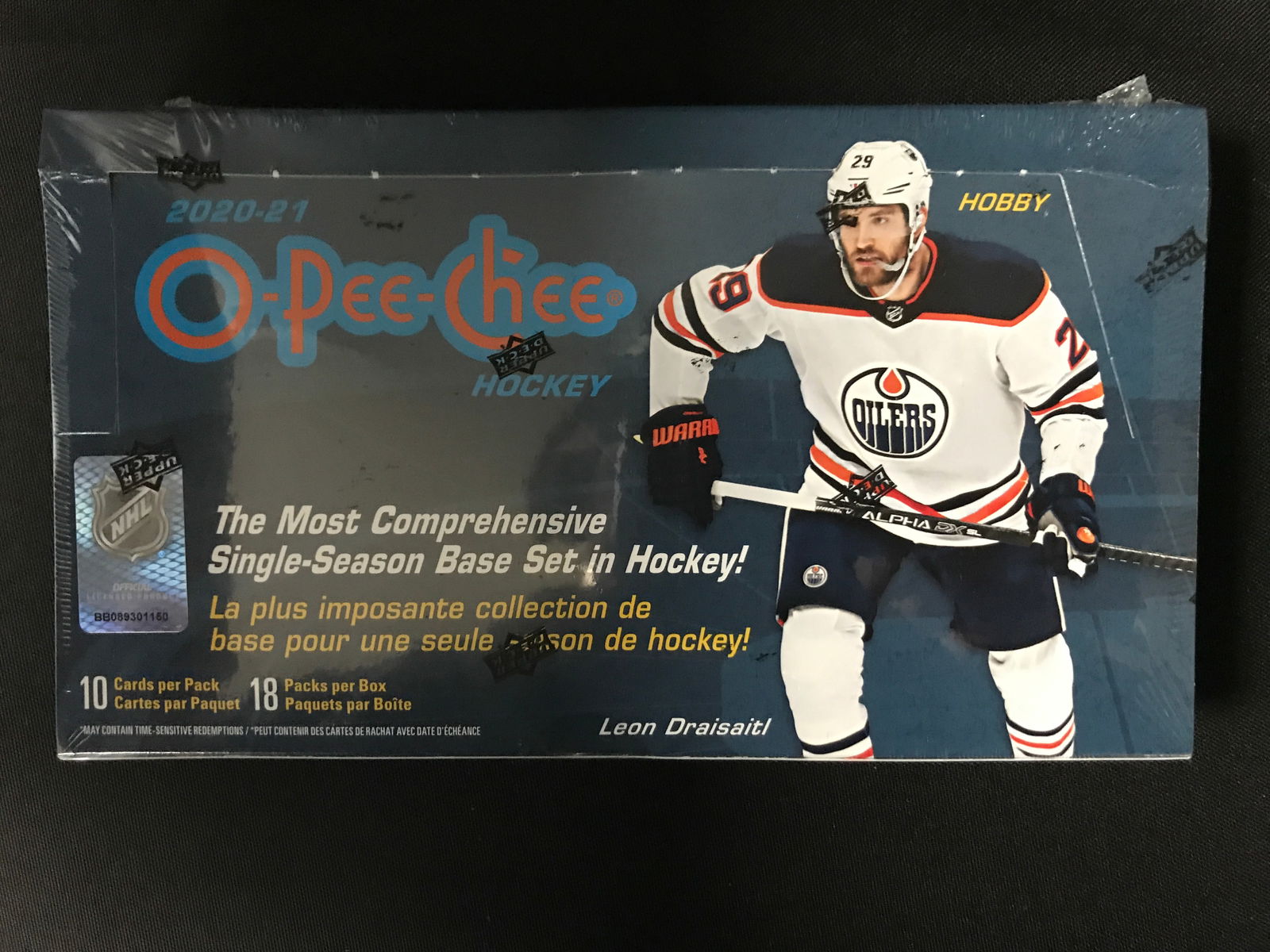 2020-21 UPPER DECK OPC SEALED HOCKEY HOBBY BOX (1 of 1)