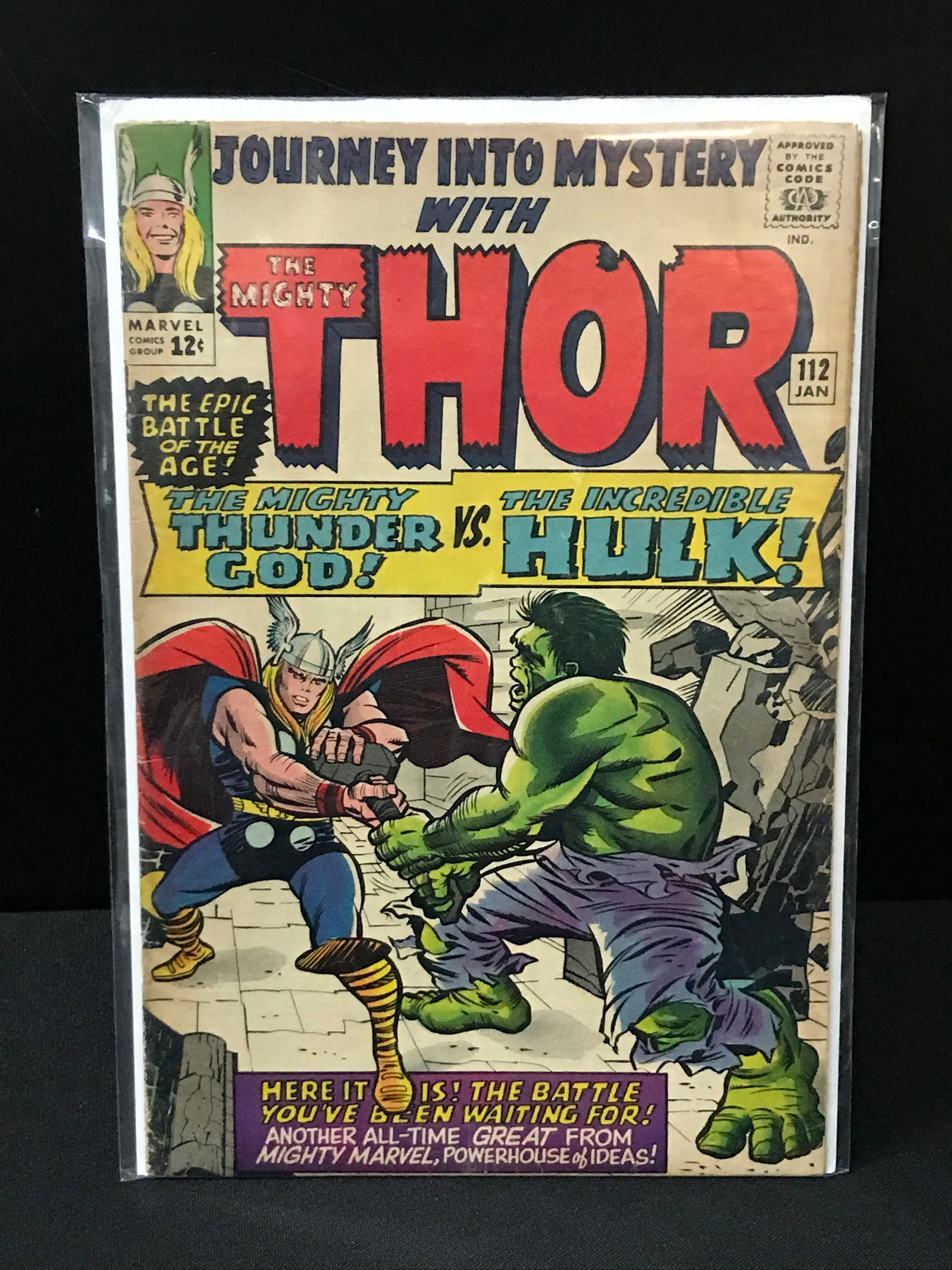 JOURNEY INTO MYSTERY WITH THE MIGHTY THOR #112 - MARVEL COMICS (1 of 1)