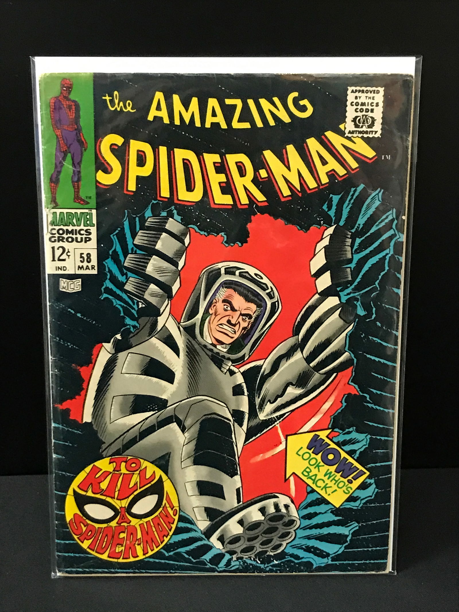 THE AMAZING SPIDERMAN #58 - MARVEL COMICS (1 of 1)