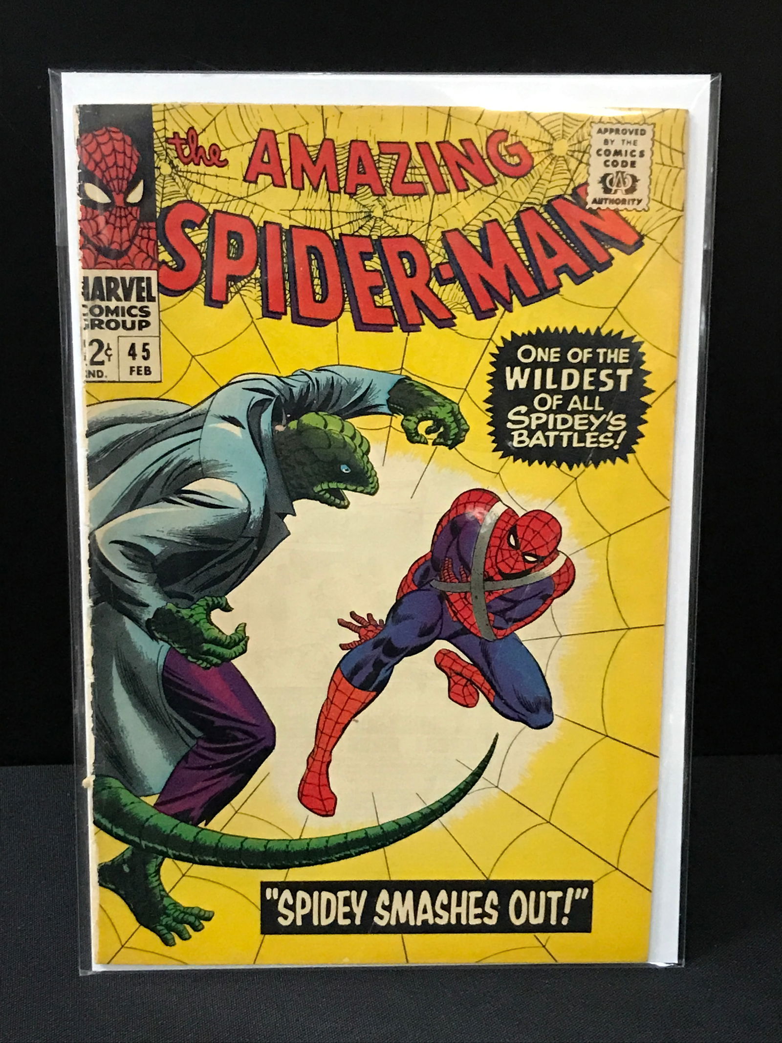 THE AMAZING SPIDERMAN #45 - MARVEL COMICS (1 of 1)