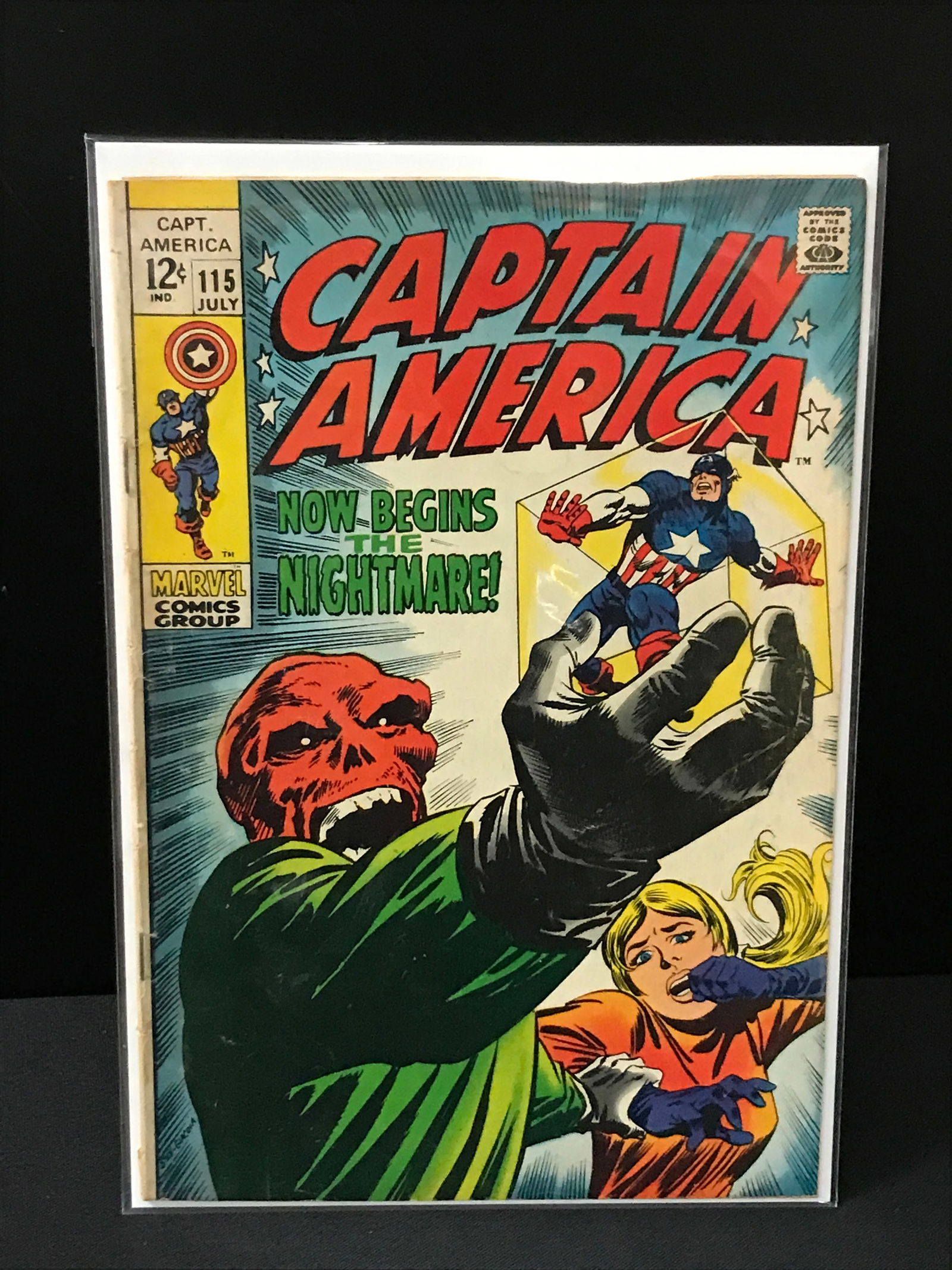 Captain America #115 - MARVEL COMICS (1 of 1)