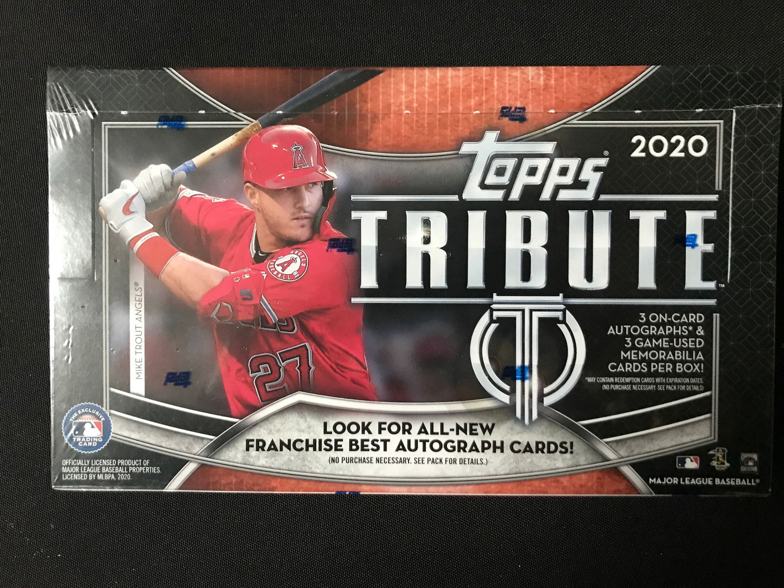 2020 TOPPS TRIBUTE SEALED HOBBY BOX (1 of 1)
