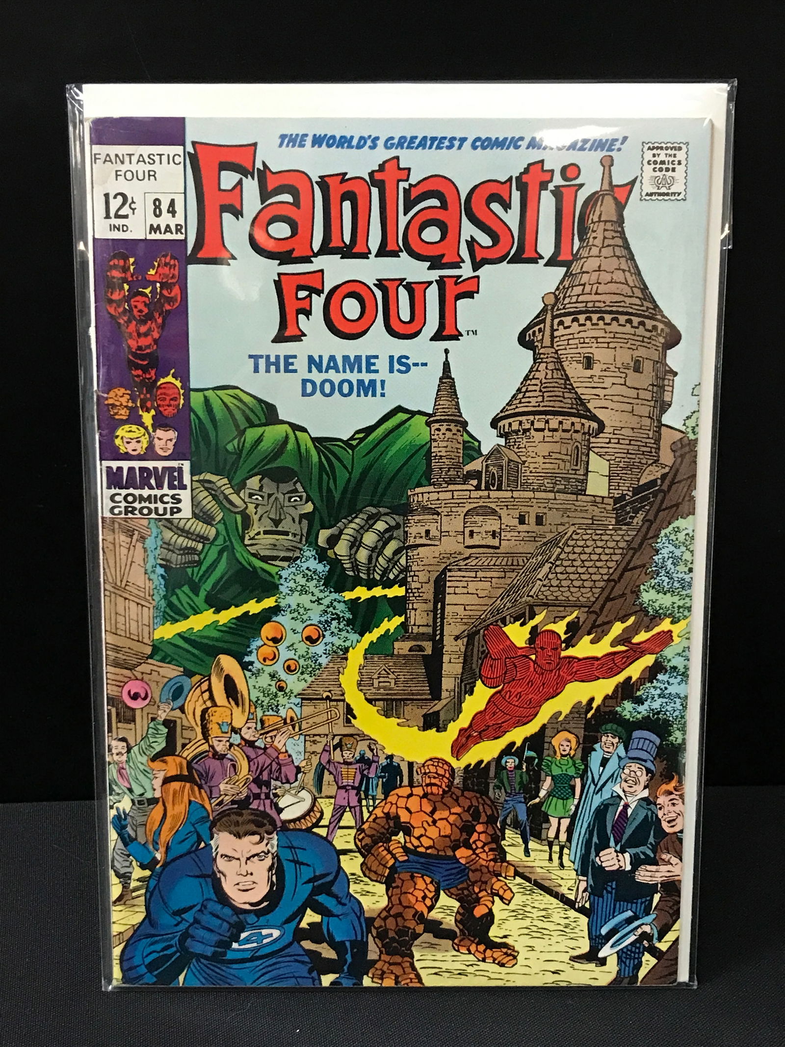 FANTASTIC FOUR #84 - MARVEL COMICS (1 of 1)