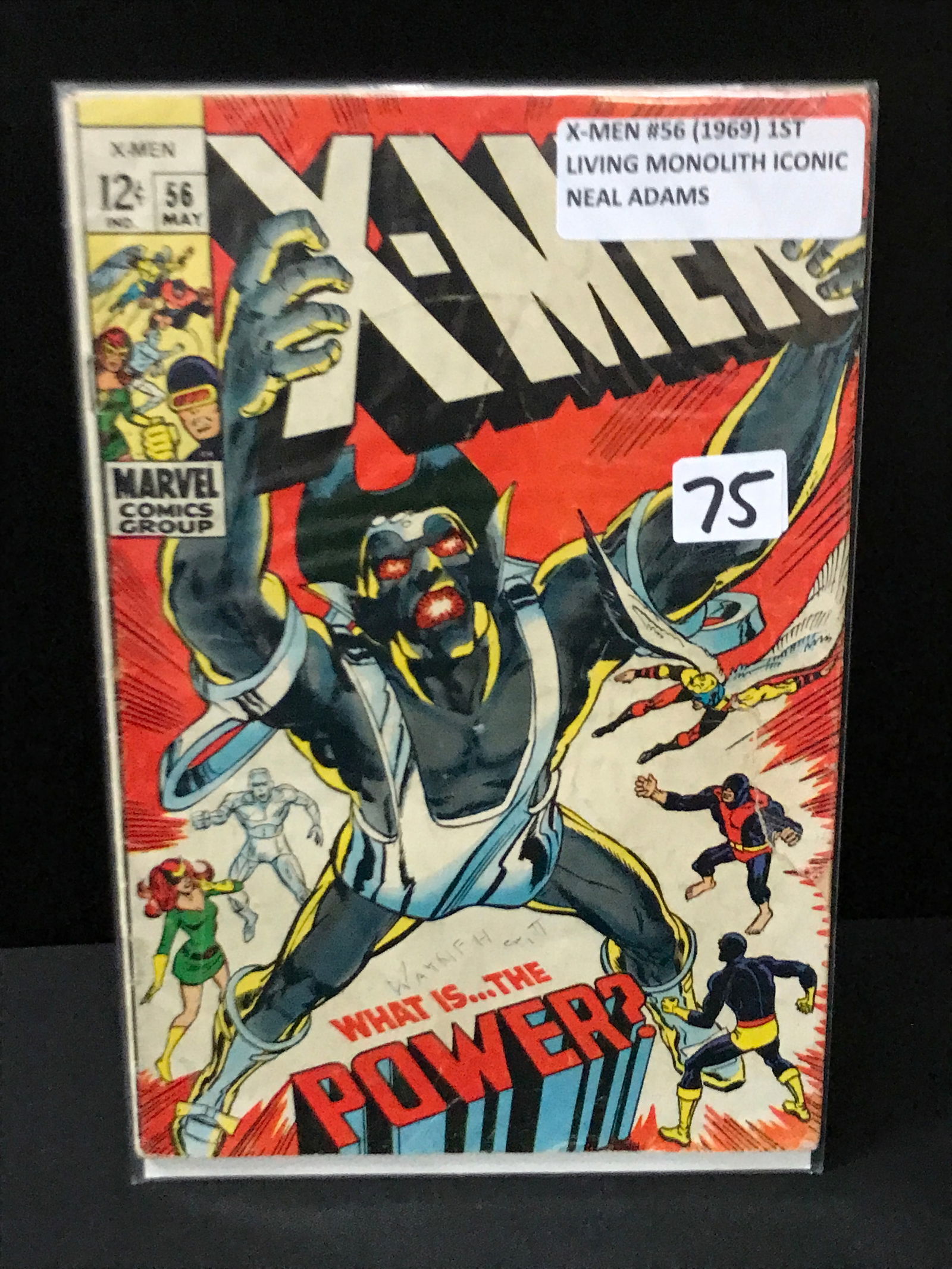 X-MEN #56 (1969) 1ST LIVING MONOLITH - MARVEL COMICS: Prices are in Canadian dollars
