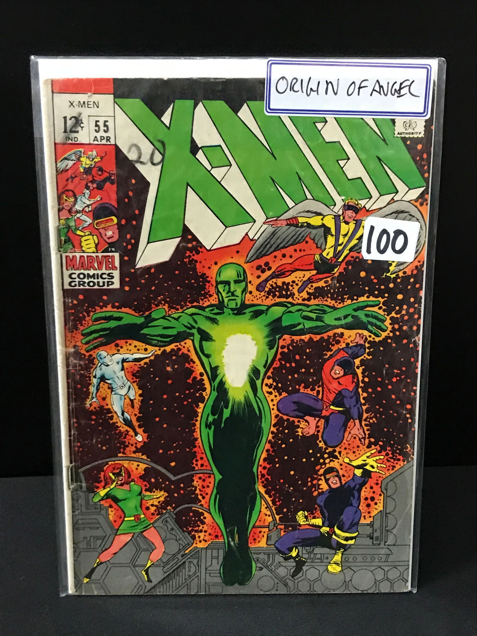 XMEN #55 ORIGIN OF ANGEL - MARVEL COMICS (1 of 1)