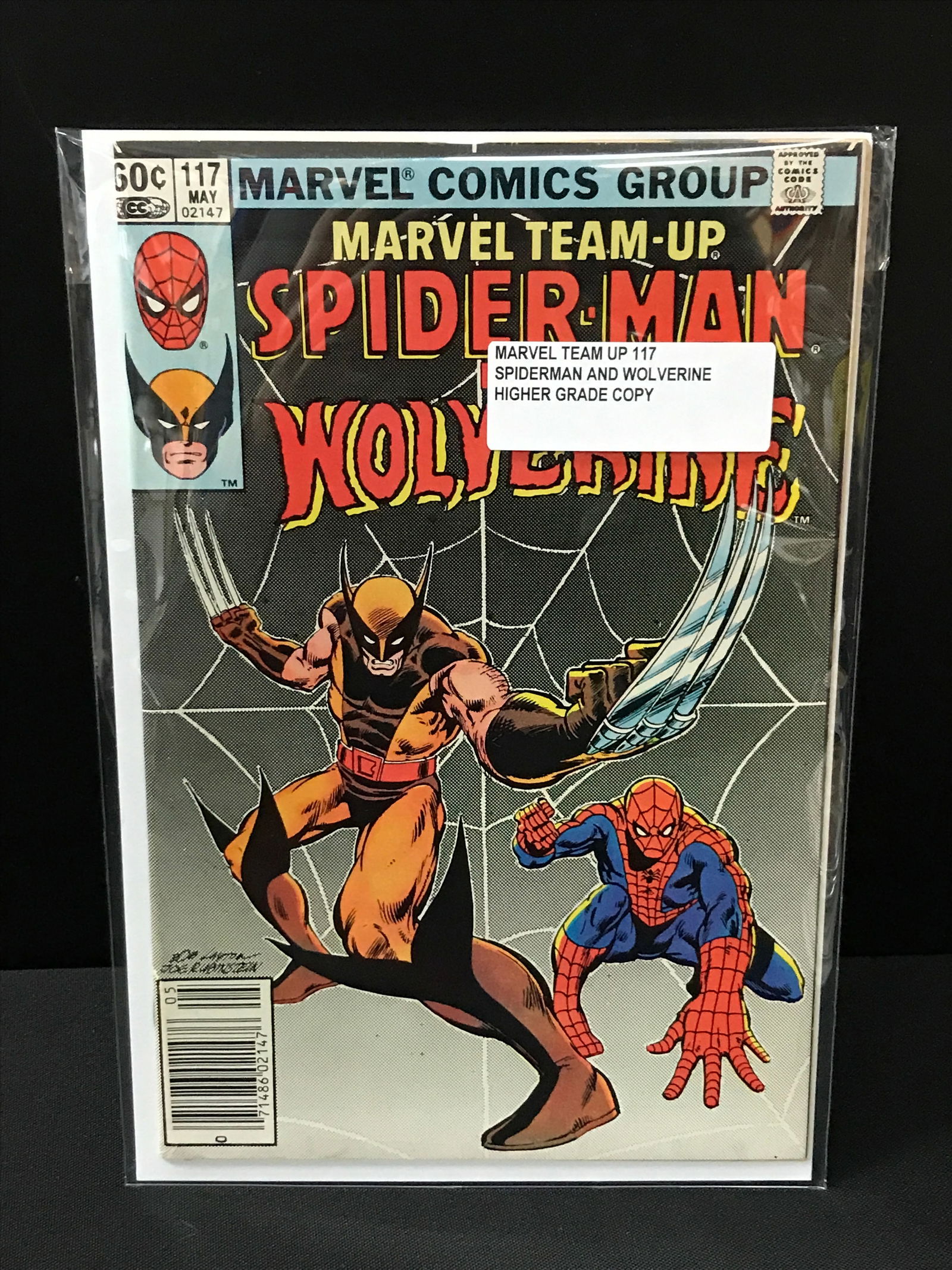 MARVEL TEAM UP #117 SPIDERMAN AND WOLVERINE - MARVEL COMICS (1 of 1)