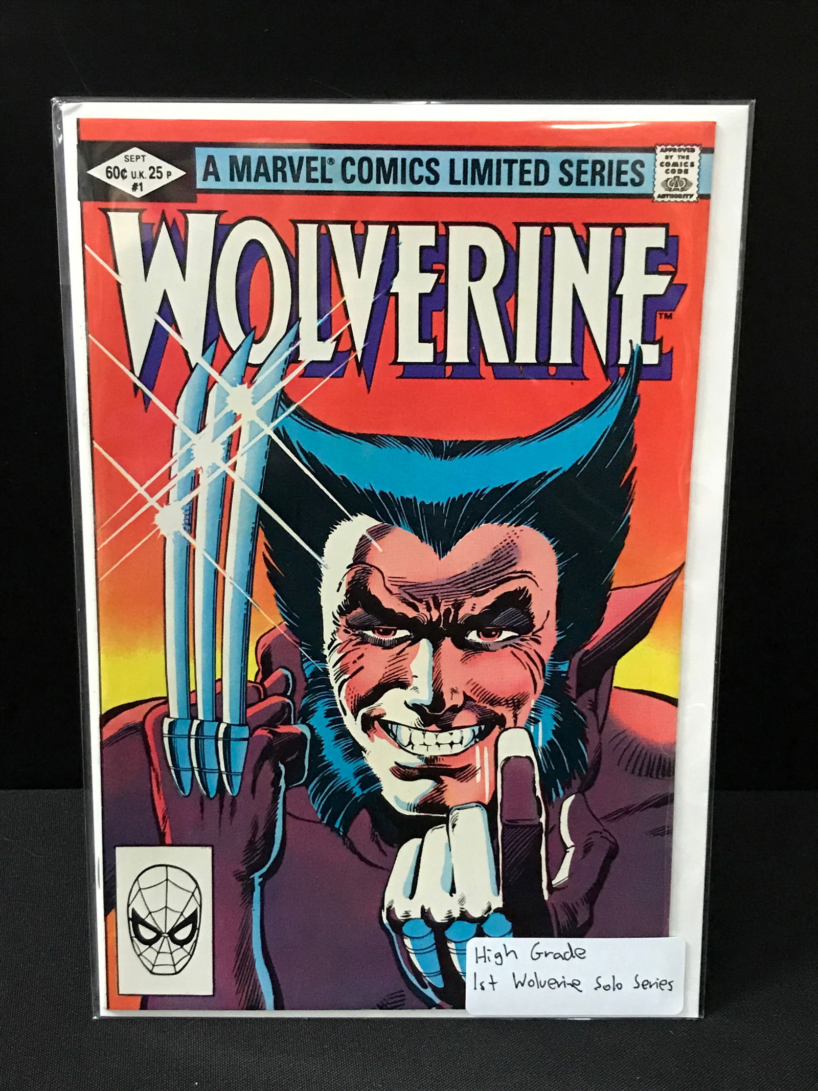 WOLVERINE #1 1ST WOLVERINE SOLO SERIES - MARVEL COMICS (1 of 1)