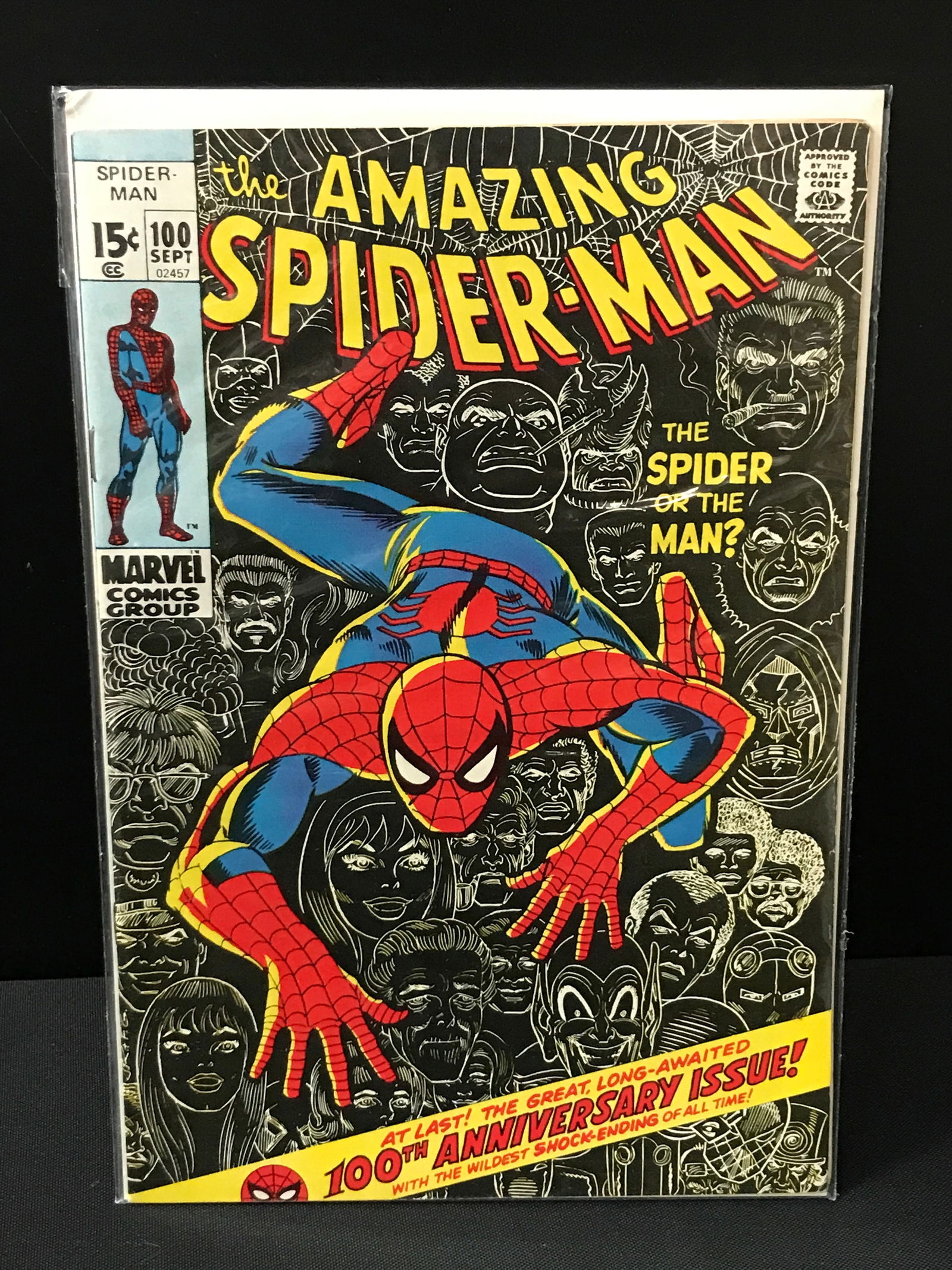 THE AMAZING SPIDERMAN #100 - MARVEL COMICS (1 of 1)