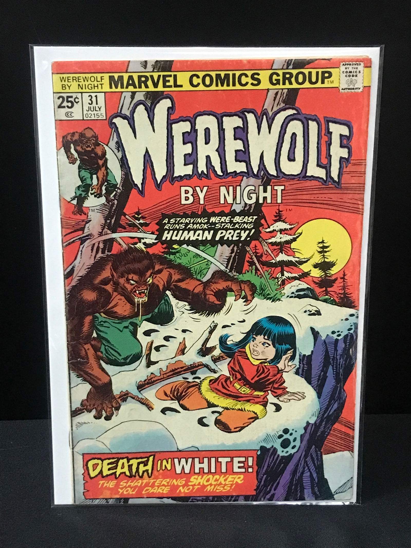 WEREWOLF BY NIGHT #31 - MARVEL COMICS: Prices are in Canadian dollars