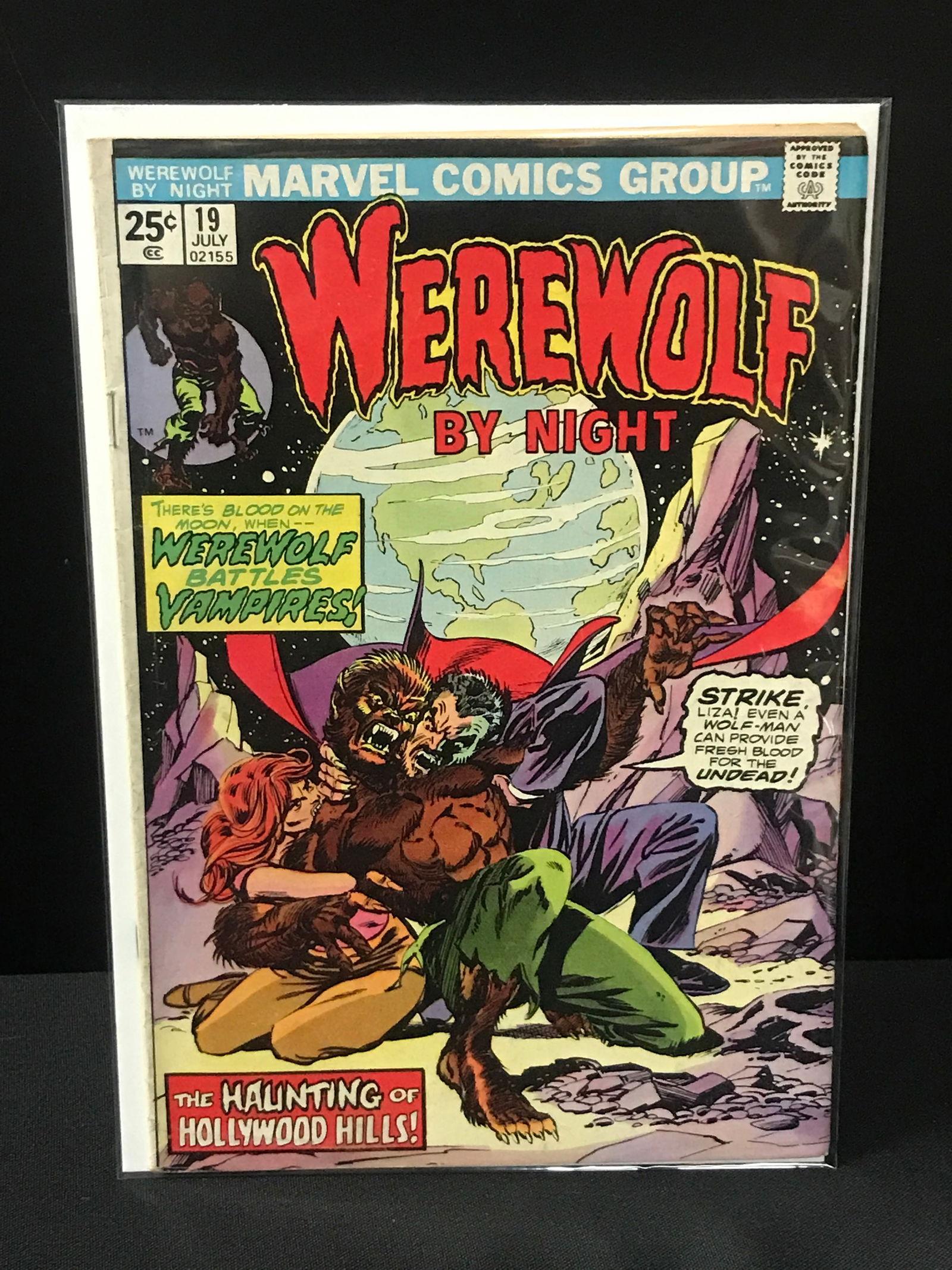 WEREWOLF BY NIGHT #19 - MARVEL COMICS: Prices are in Canadian dollars