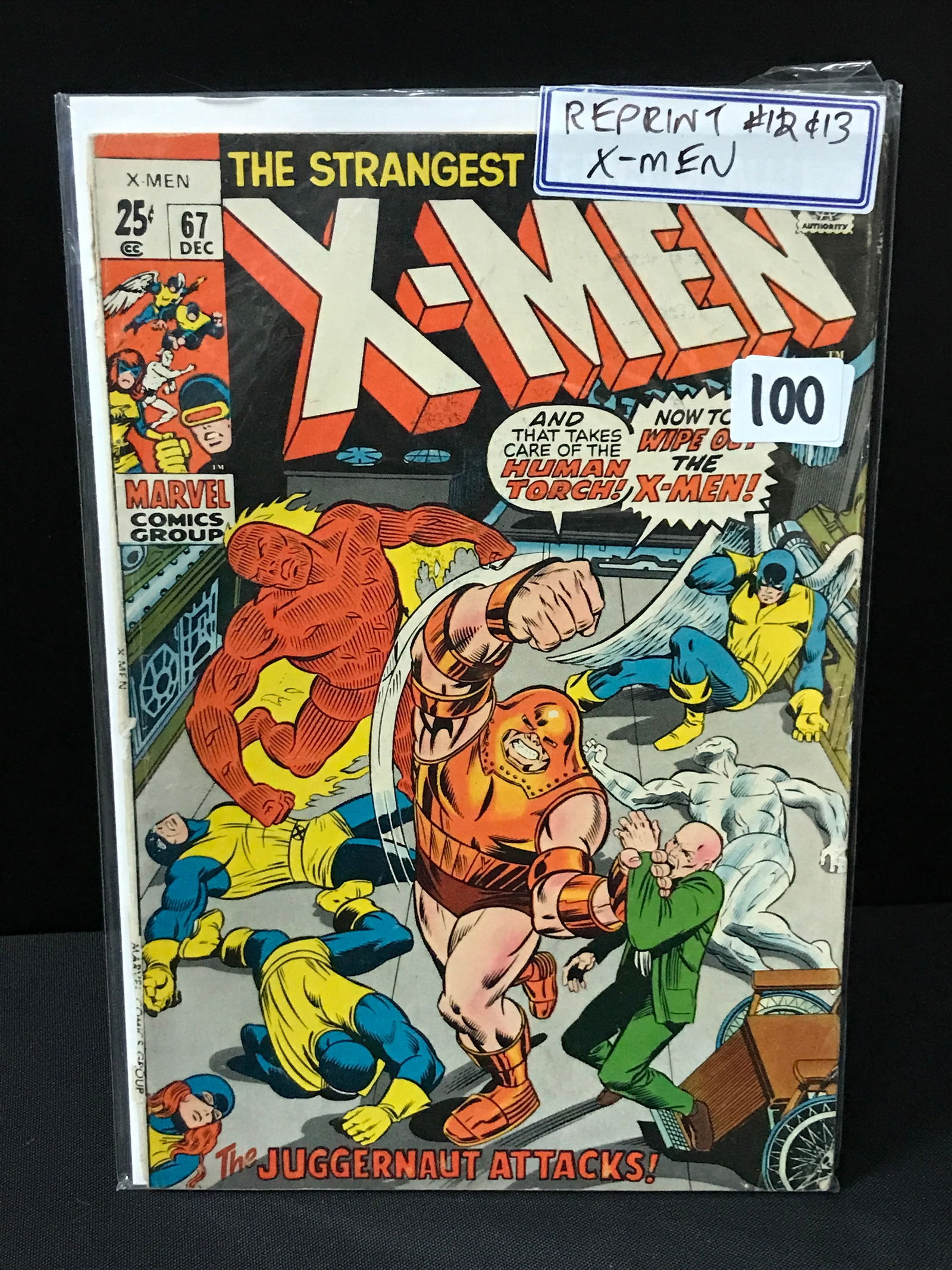 XMEN #67 REPRINT #12 - MARVEL COMICS (1 of 1)