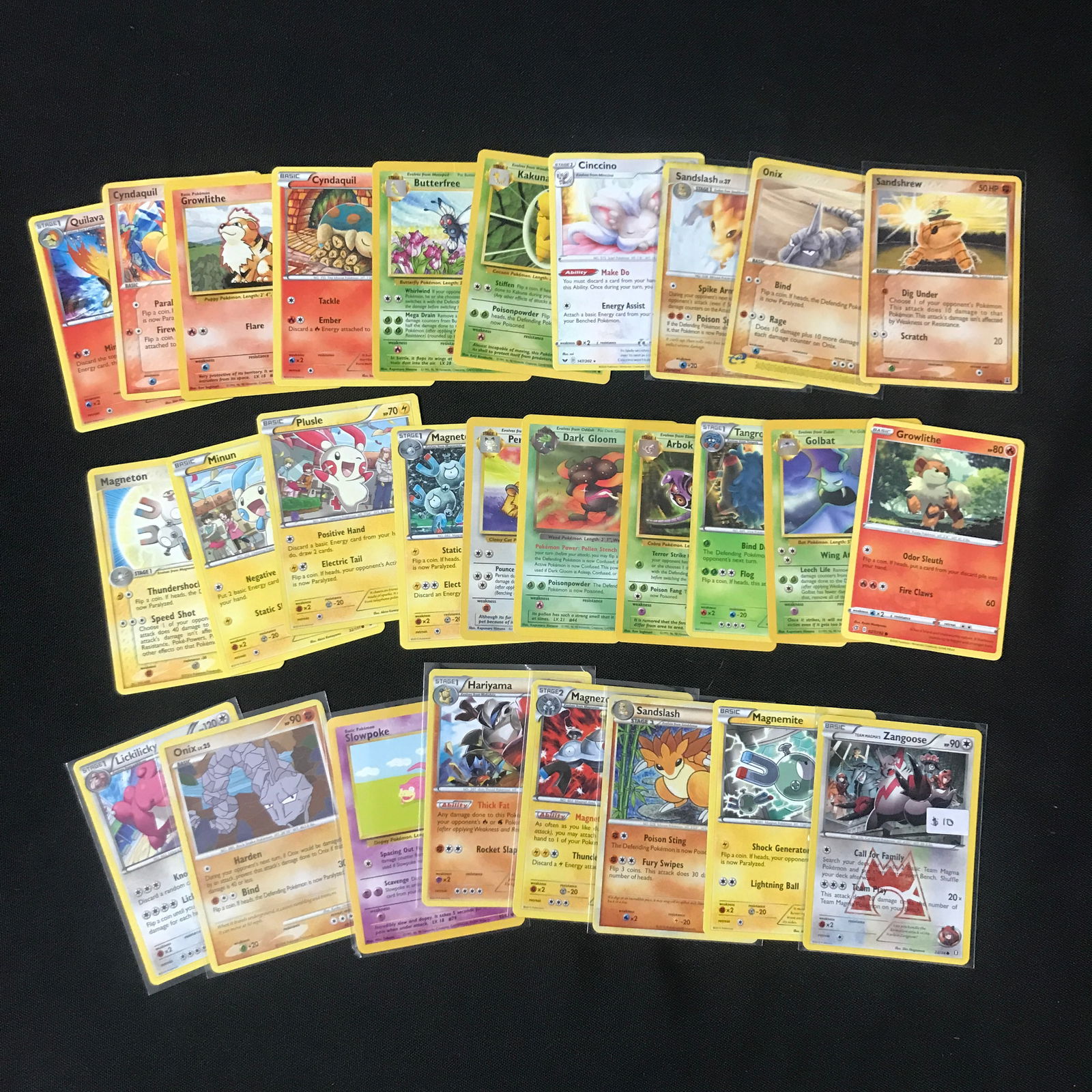LOT OF LOOSE POKEMON TCG TRADING CARDS: Prices are in Canadian dollars