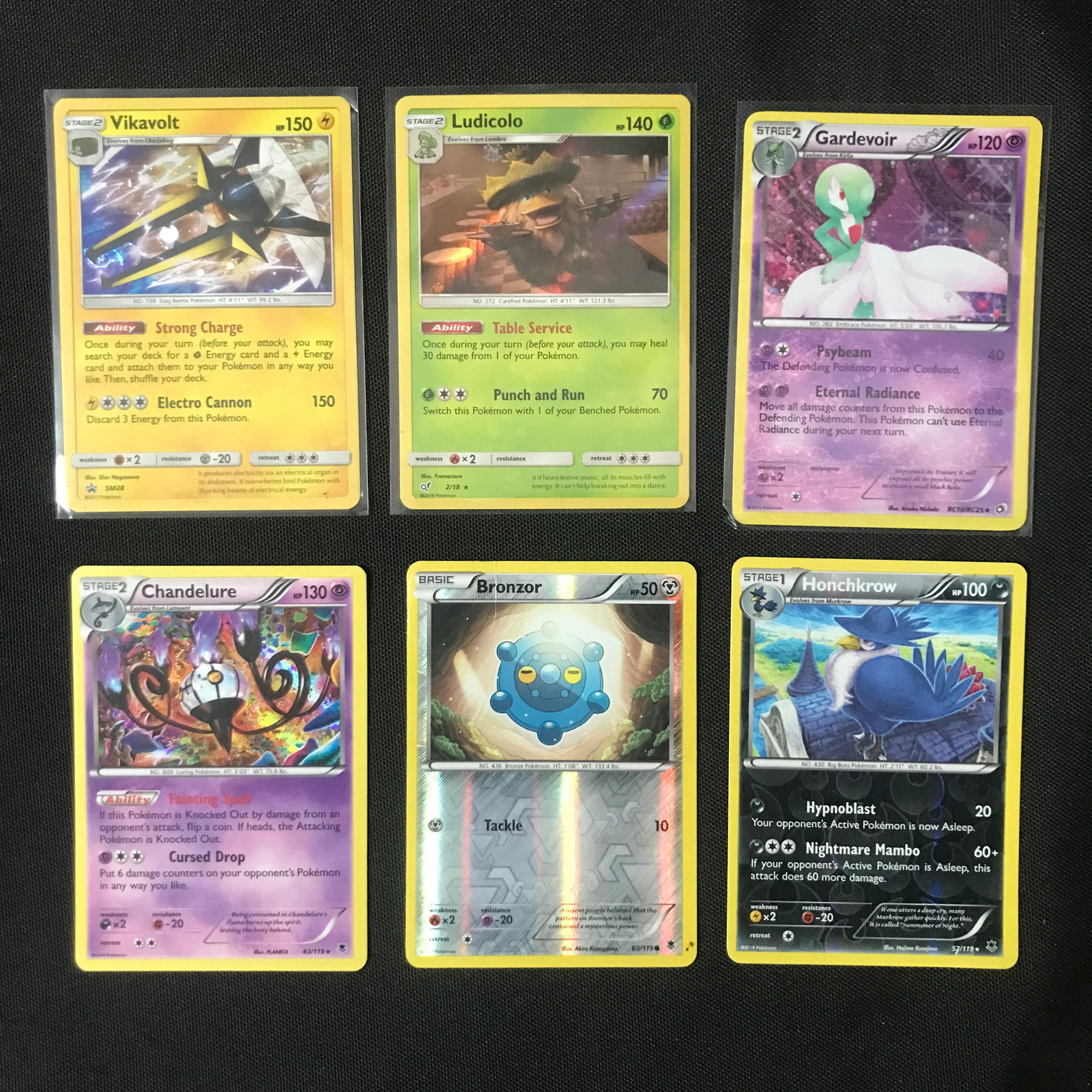 LOT OF 6 POKEMON TCG TRADING CARDS: Prices are in Canadian dollars