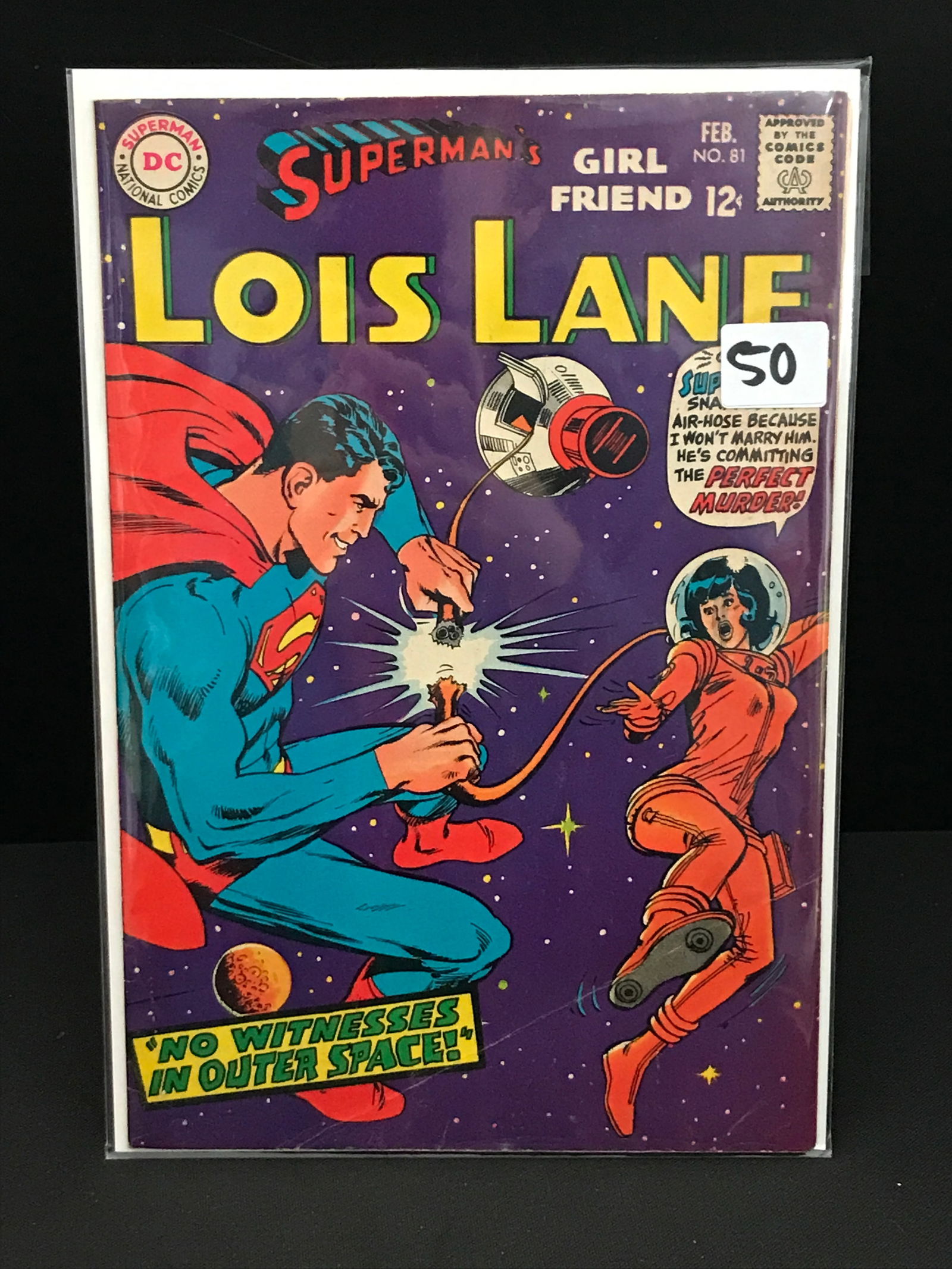 SUPERMAN'S GIRLFRIEND LOIS LANE #81 - DC COMICS (1 of 1)