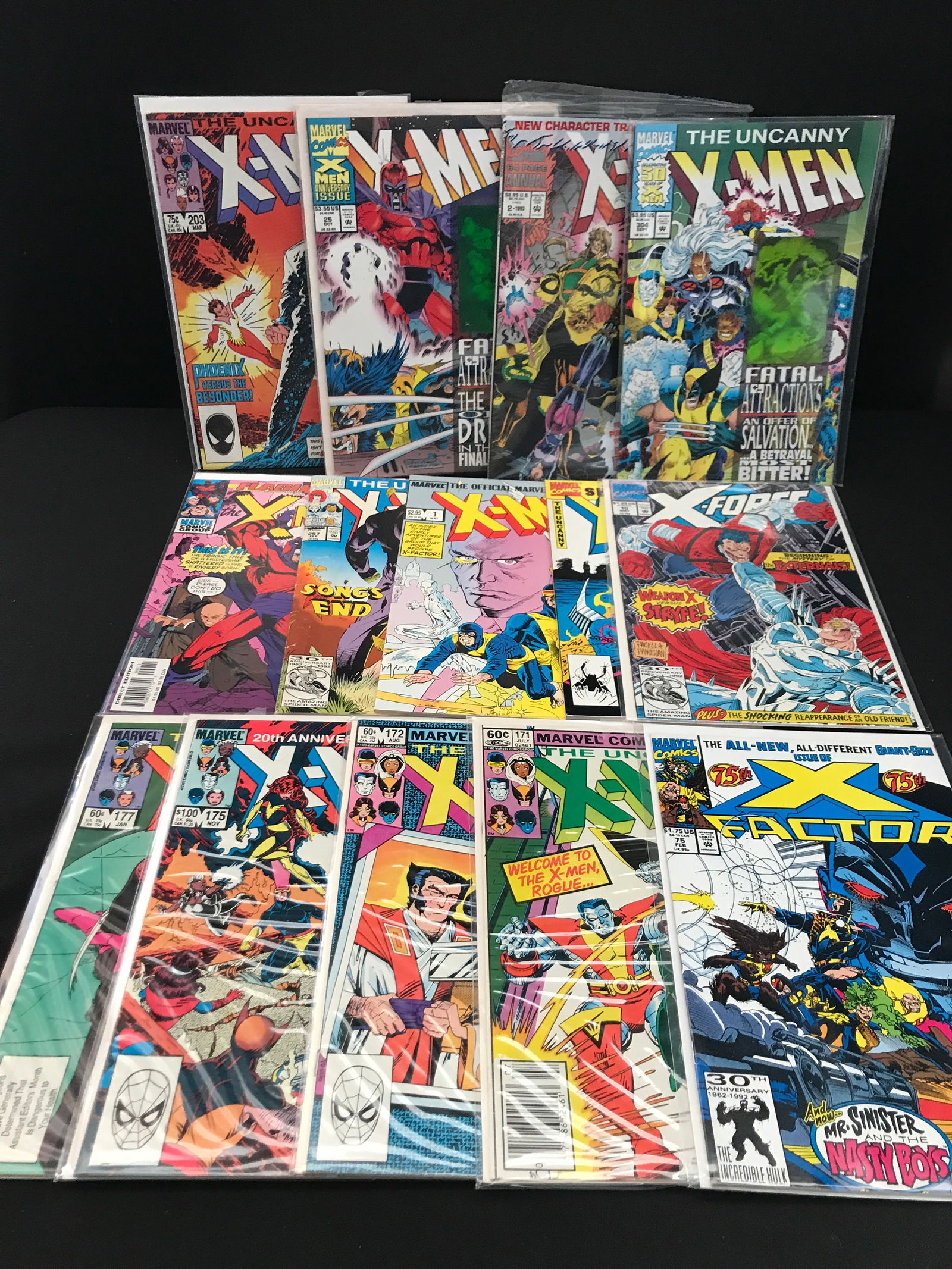 LOT OF X-MEN AND X-FORCE COMICS - MARVEL COMICS (1 of 1)