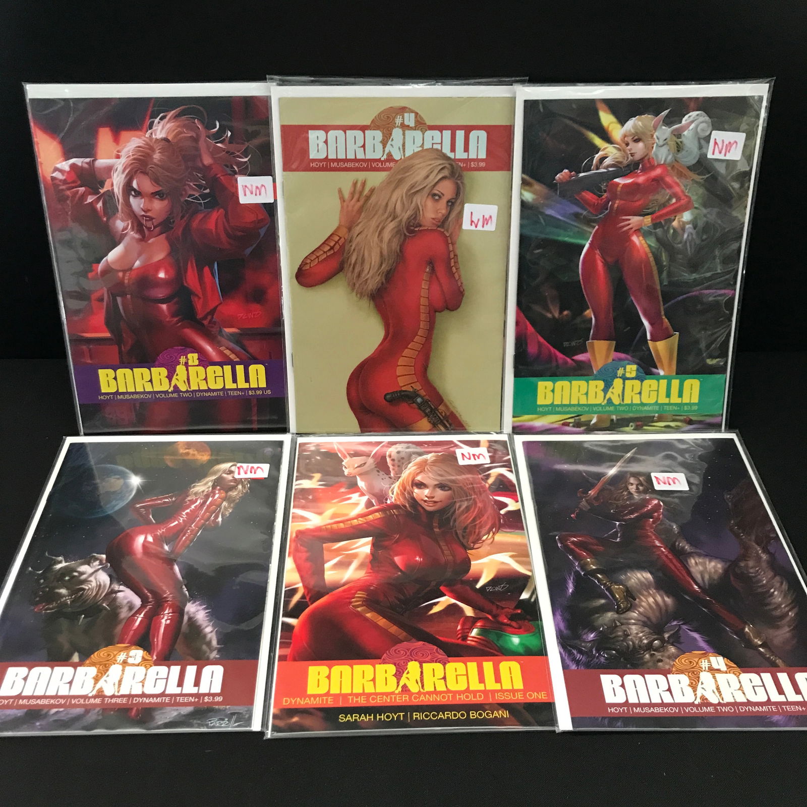 LOT OF 6 BARBARELLA COMICS: Prices are in Canadian dollars